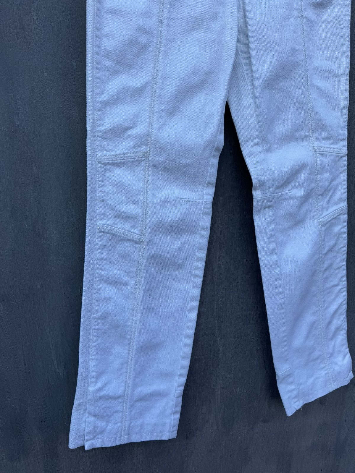 Louis Vuitton LOUIS VUITTON White Pants Size 42 Made In Italy Size 28" / US 6 / IT 42 - 6 Thumbnail