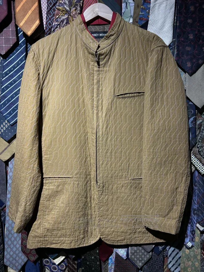 Issey Miyake Issey Miyake Brown Coat Size L / US 10 / IT 46 - 1 Thumbnail
