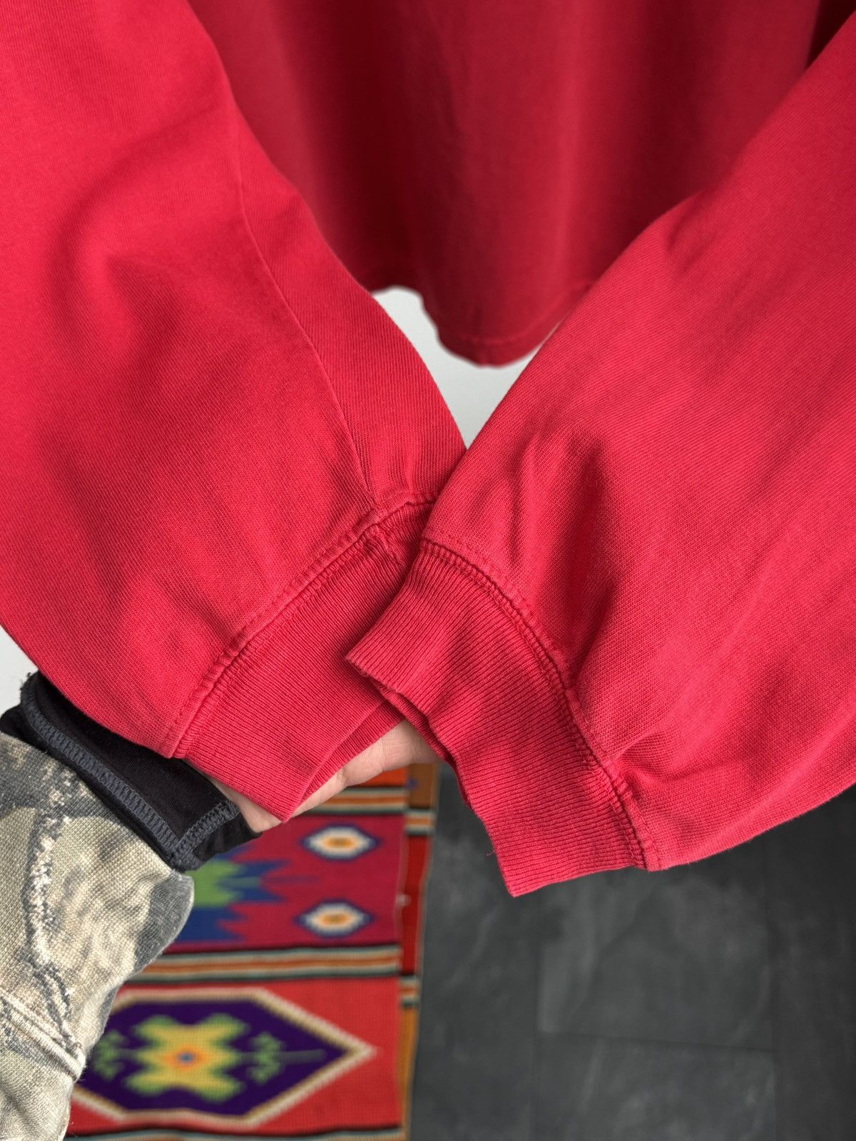 Warner Bros Vintage Warner Bros Red Long Sleeve Size US XL / EU 56 / 4 - 4 Thumbnail