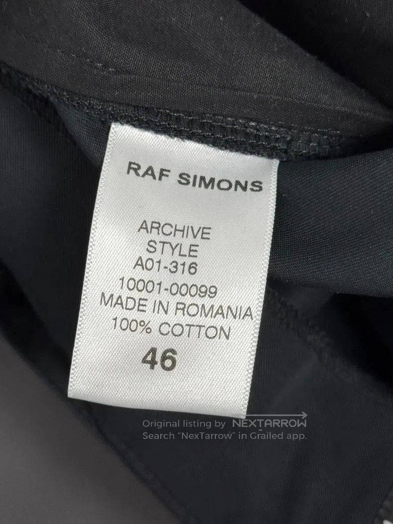 Raf Simons Hemostatic pants, strap pants-