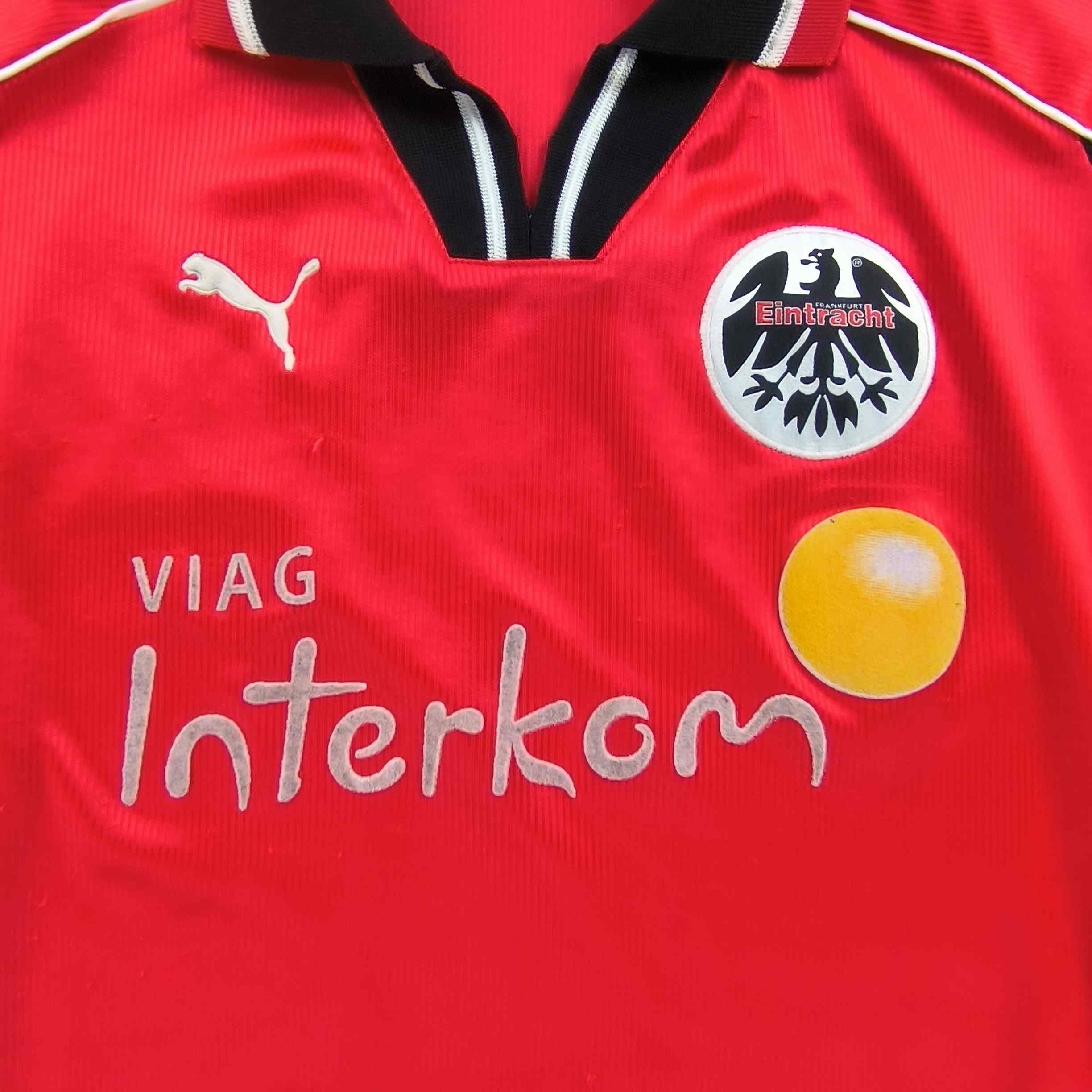 Puma Eintracht Frankfurt 1998-2000 Puma home football jersey XXL Size US XXL / EU 58 / 5 - 3 Thumbnail