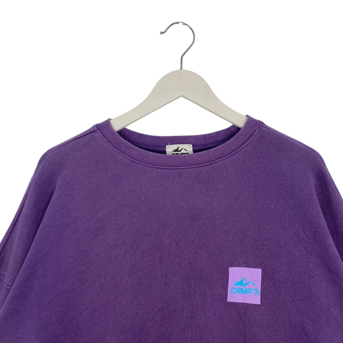 Vintage Vintage Camp7 Sweatshirt Crewneck Big Logo Back Hit Purple Size US M / EU 48-50 / 2 - 4 Thumbnail