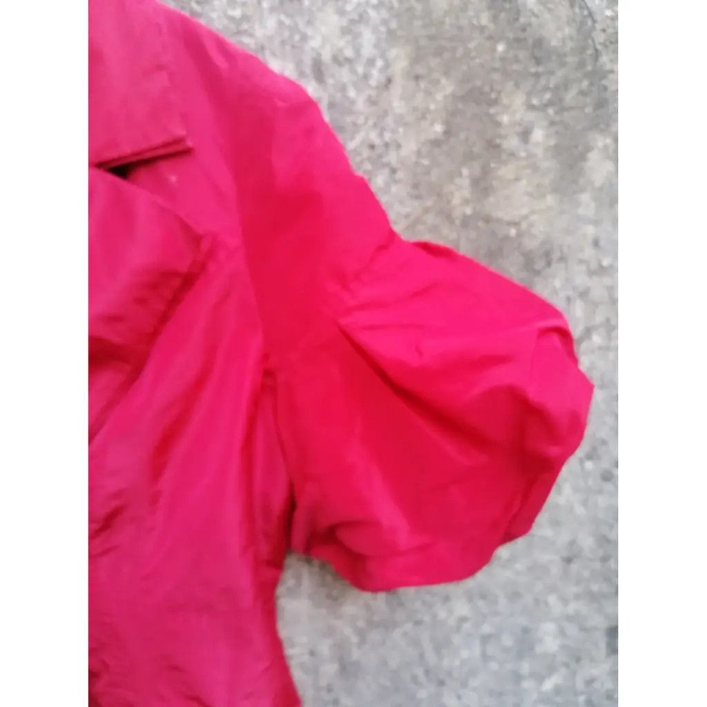 ZAPA Zapa Red Short Vest (Size 36 FR) – Stylish and Bold Size XS / US 0-2 / IT 36-38 - 4 Thumbnail