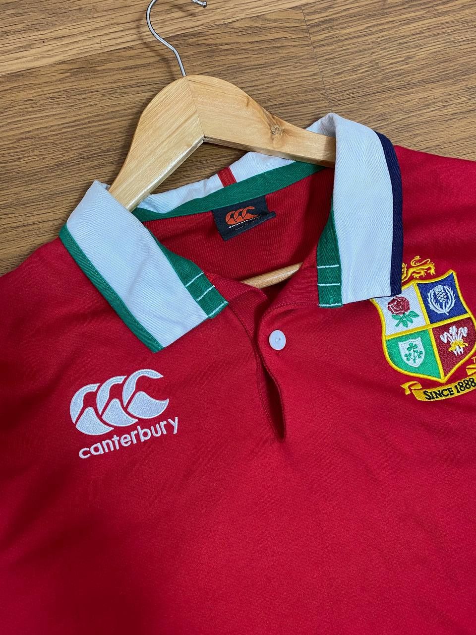 Canterbury of New Zealand Vtg Canterbury RUGBY League Jersey Size US L / EU 52-54 / 3 - 3 Thumbnail