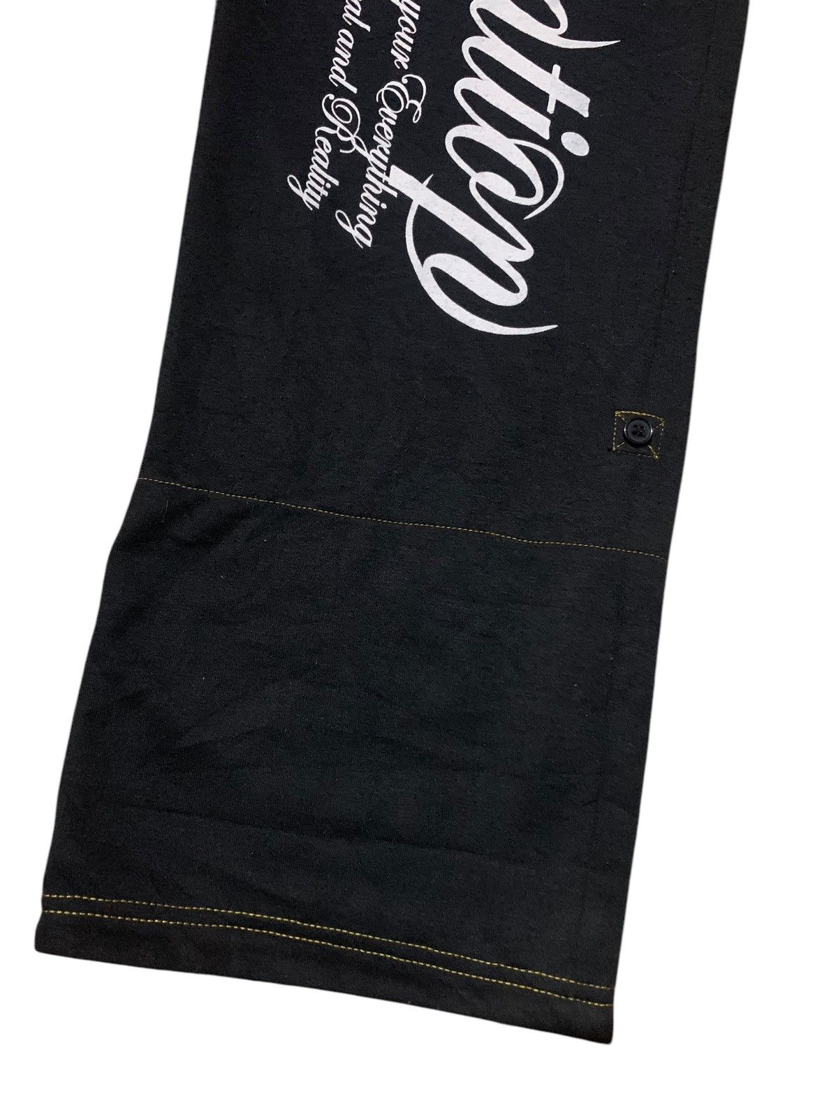 If Six Was Nine 2000s Beaumere double waist poem punk gothic sweatpants Size US 32 / EU 48 - 5 Thumbnail