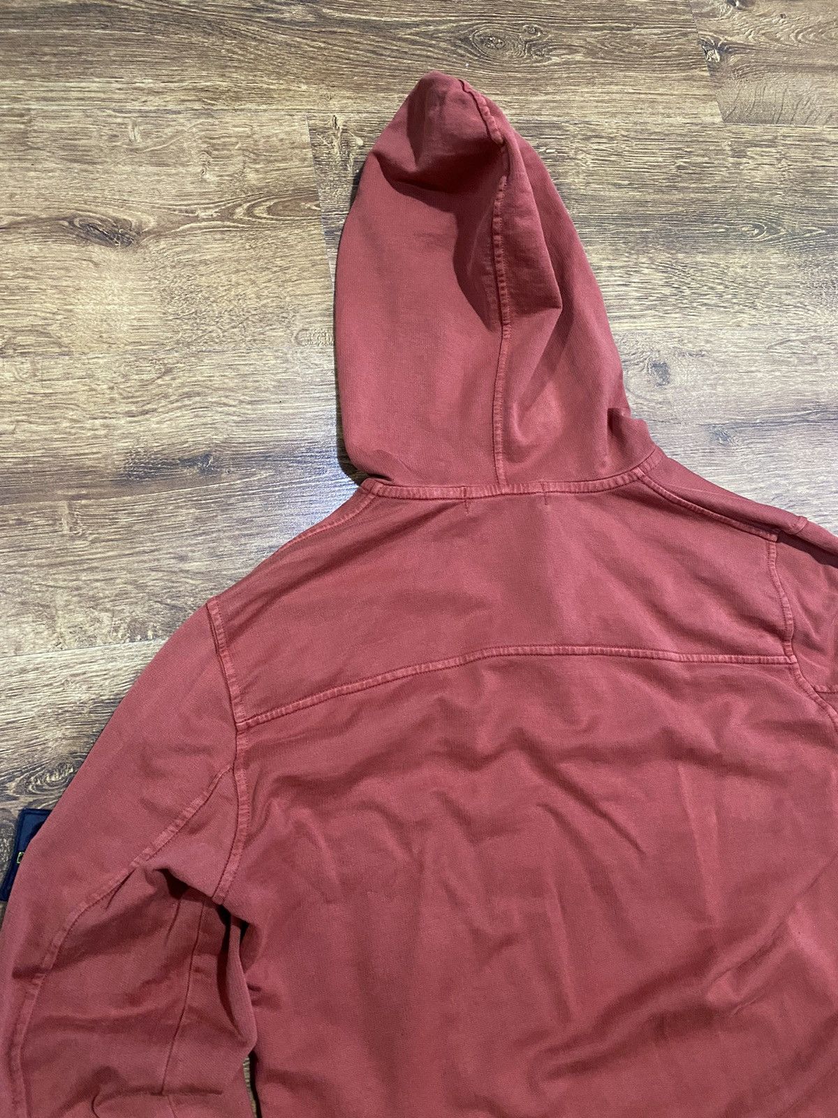 Massimo Osti Stone Island luxury rare vintage 2000 orange Hoodie Button Size US M / EU 48-50 / 2 - 11 Thumbnail