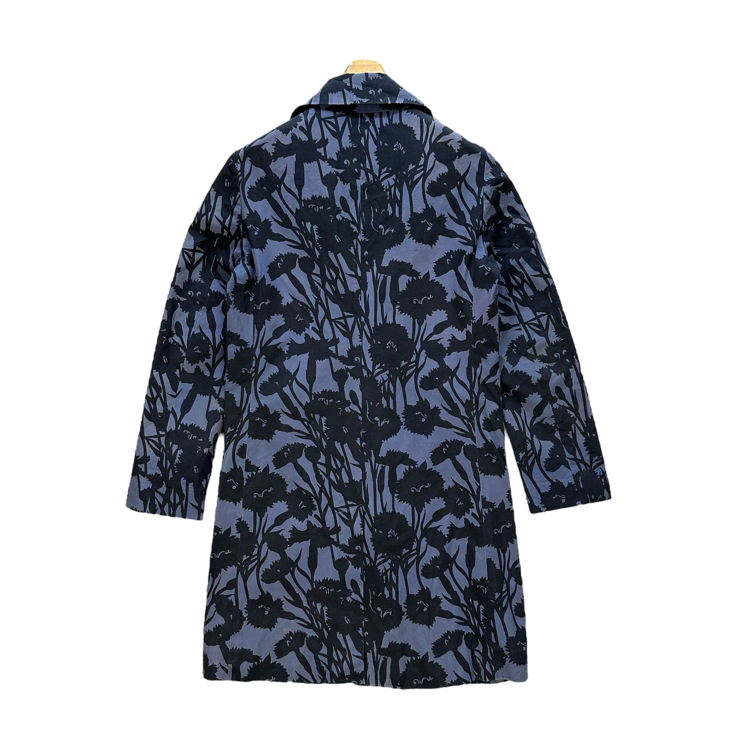 Marc Jacobs MARC JACOBS Artwork Florals Design Coat Jacket #71-1430 Size S / US 4 / IT 40 - 15 Thumbnail
