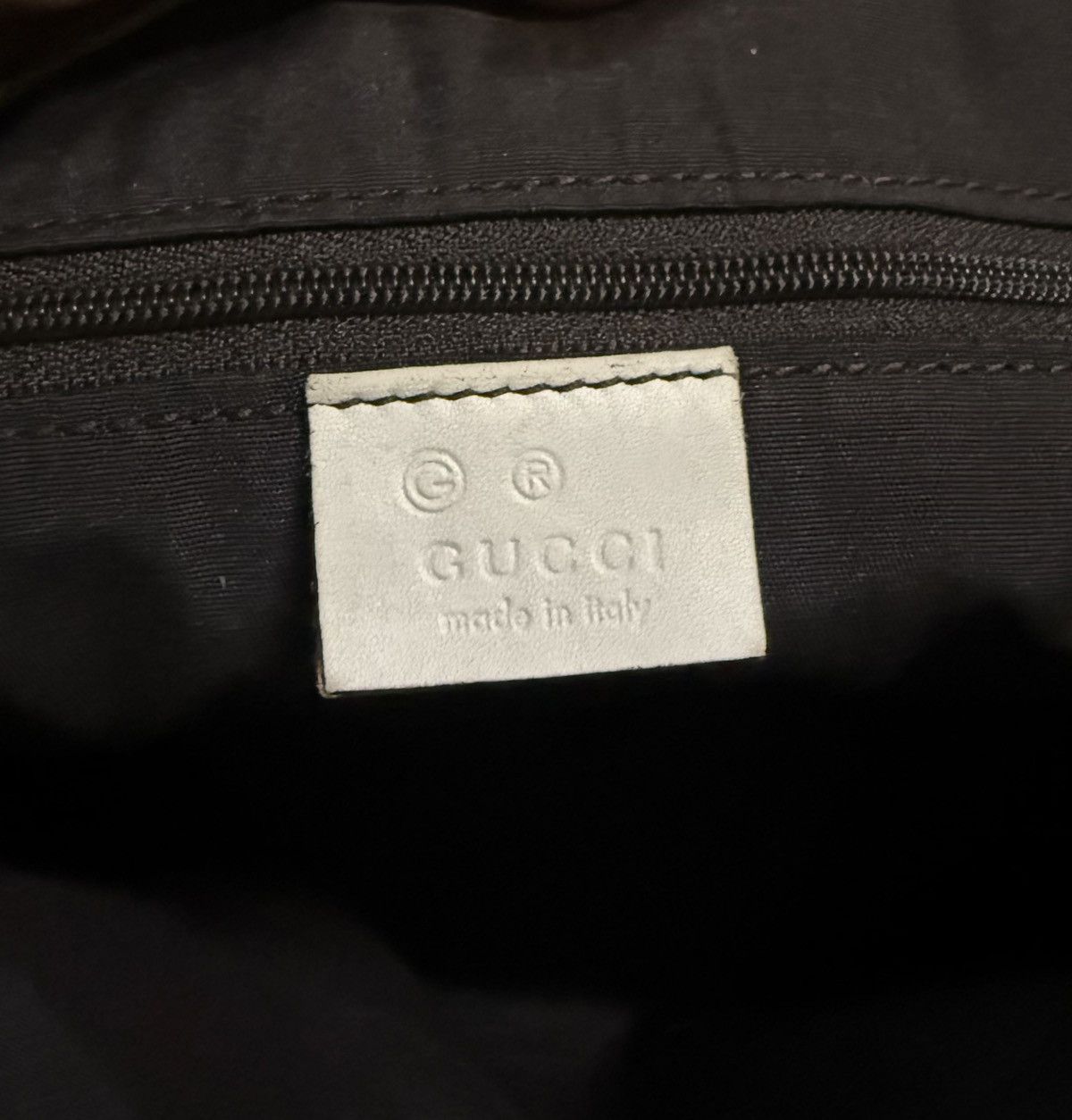 Gucci Gucci Totes Bag GG Monogram Denim Leather Size ONE SIZE - 10 Thumbnail