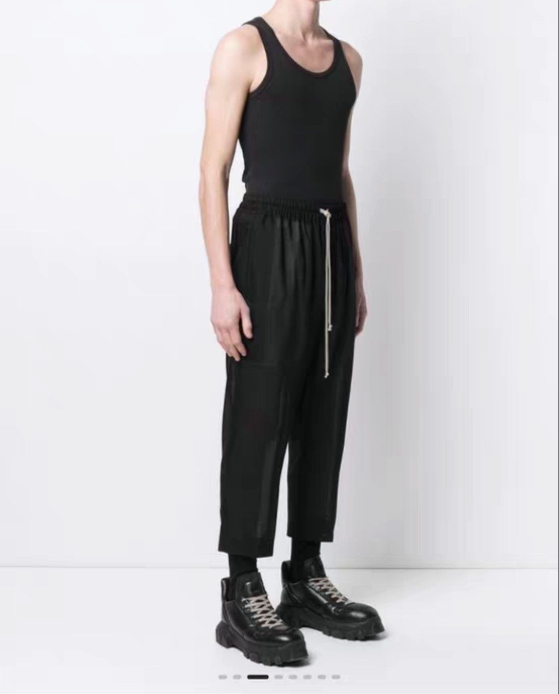 Rick Owens Rick Owens Micro-stop trouser Size US 38 / EU 54 - 7 Thumbnail