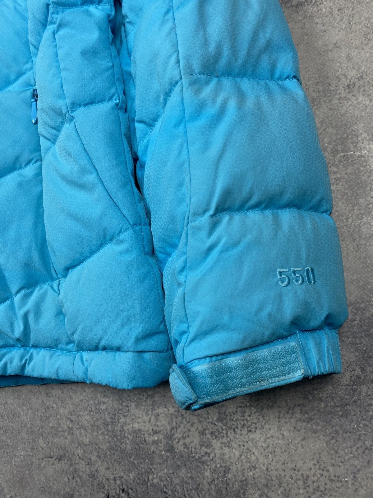 The North Face The North Face 550 Puffer Jacket Blue Fill Hooded Snow Ski Size M / US 6-8 / IT 42-44 - 11 Thumbnail