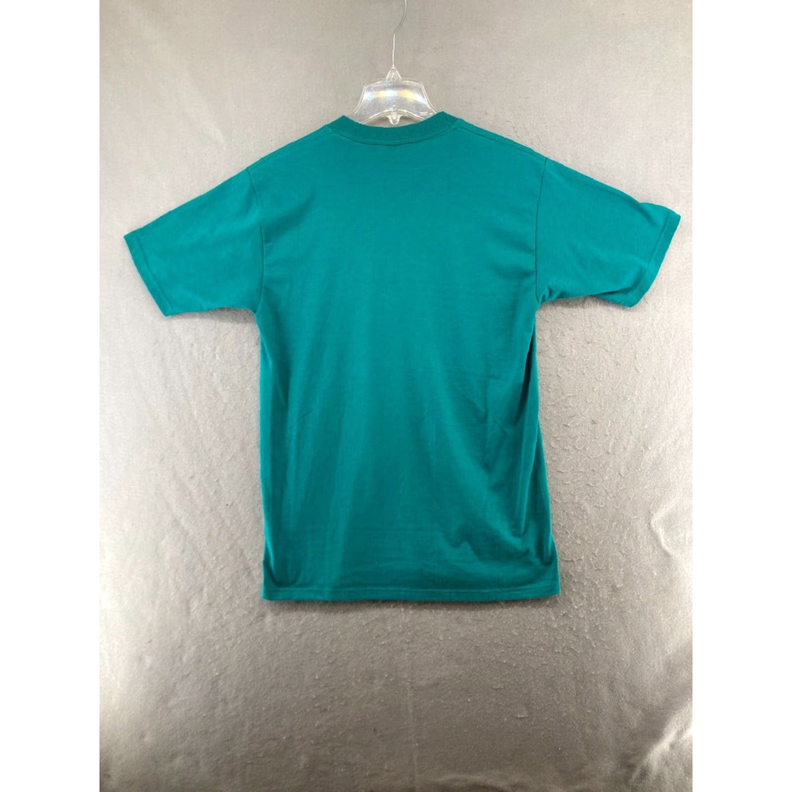 Jerzees VINTAGE JERZEES T-Shirt Mens M Green 90s 50/50 Jersey Short Sleeve Crew Neck Solid Size US M / EU 48-50 / 2 - 6 Thumbnail
