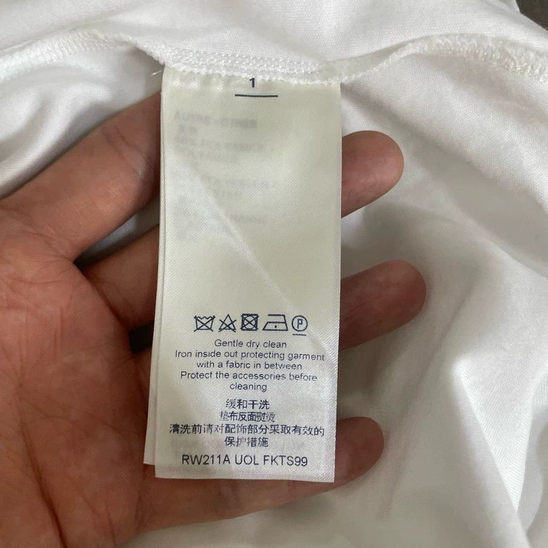 Louis Vuitton White playing card pocket short sleeve