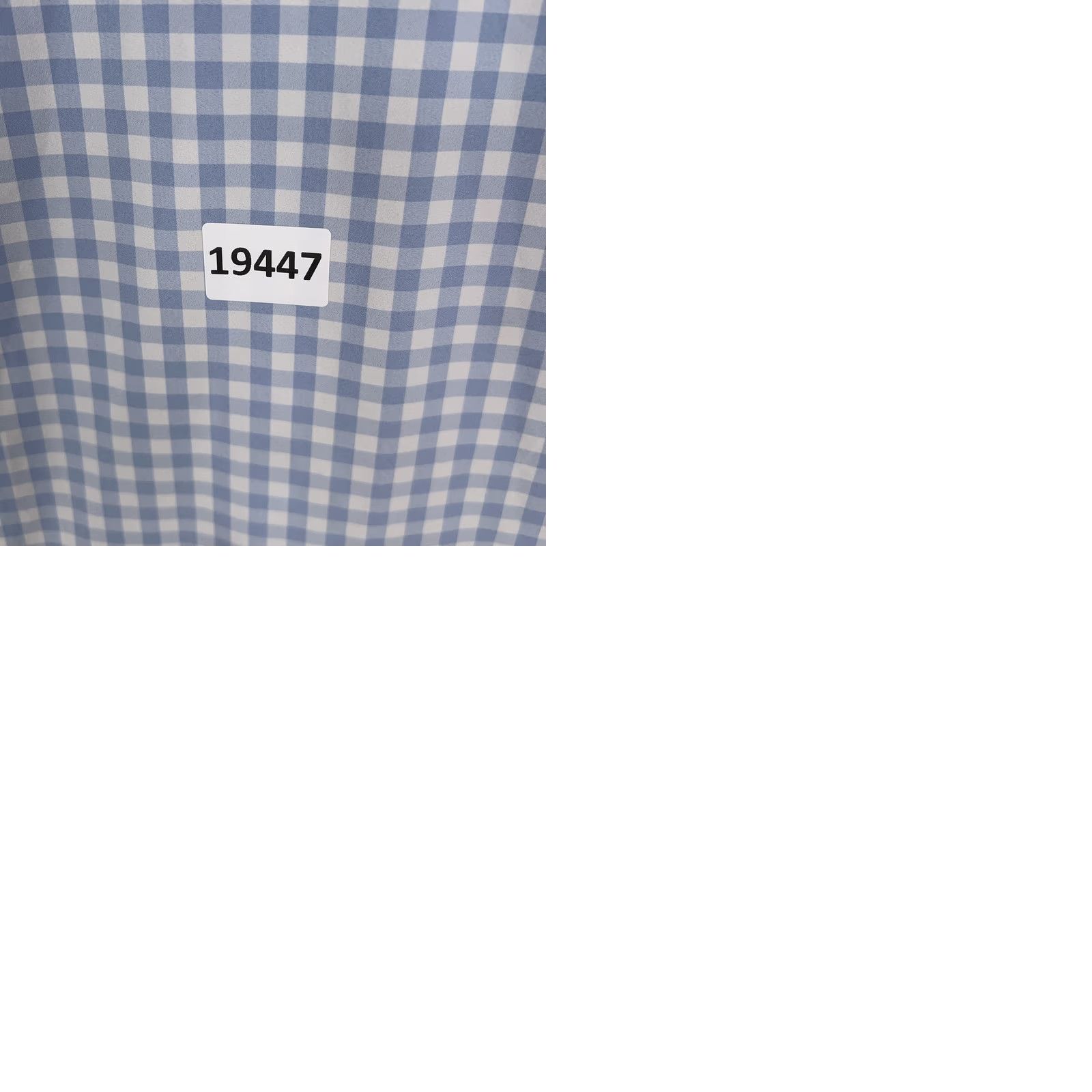 Mizzen+Main Mizzen Main Shirt Mens 2XL Blue White Gingham Stretch Trim Fit Button Up Preppy Size US XXL / EU 58 / 5 - 9 Thumbnail