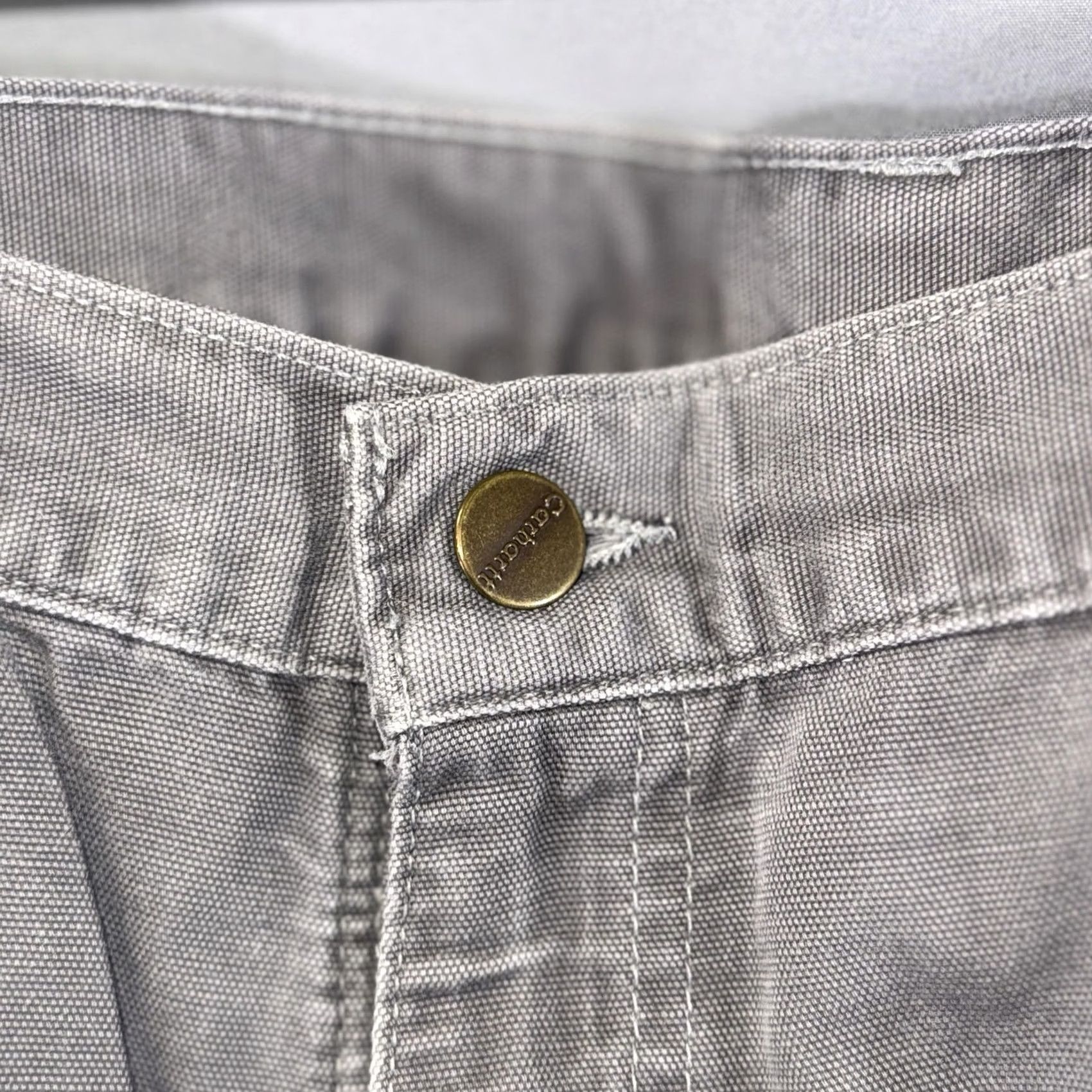 Carhartt Carhartt Pants Mens 38x32 Gray Carpenter Workwear Utility Double Knee Canvas Size US 38 / EU 54 - 5 Thumbnail