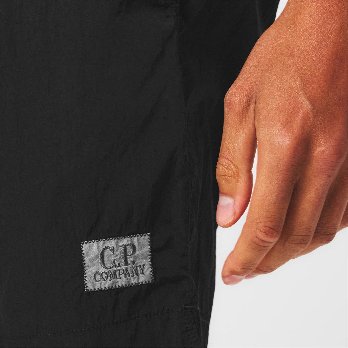 C.P. Company o1g2r1mq0426 Chrome Swim Shorts in Black Size US 30 / EU 46 - 3 Thumbnail
