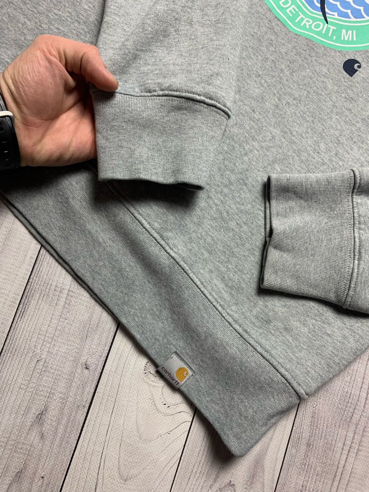 Carhartt Carhartt vintage sweatshirt big logo Size M Size US M / EU 48-50 / 2 - 2 Thumbnail