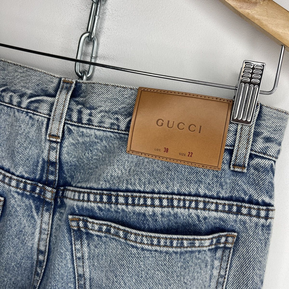 Gucci Gucci Floral Flowers Embroidery Jeans Denim Trousers Pants Size 27" / US 4 / IT 40 - 10 Thumbnail