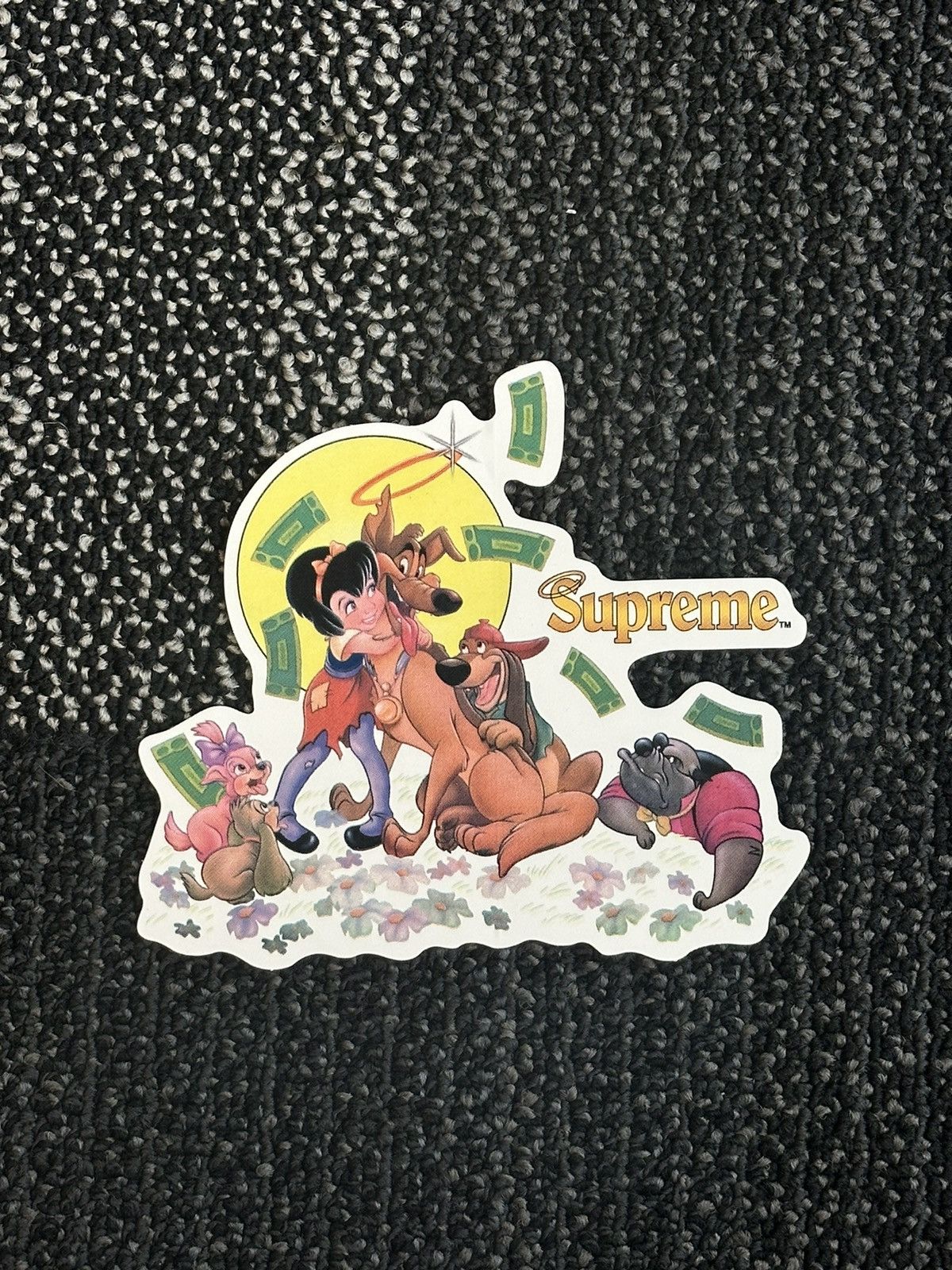Supreme Supreme All Dogs Go To Heaven Sticker Size ONE SIZE - 1 Preview