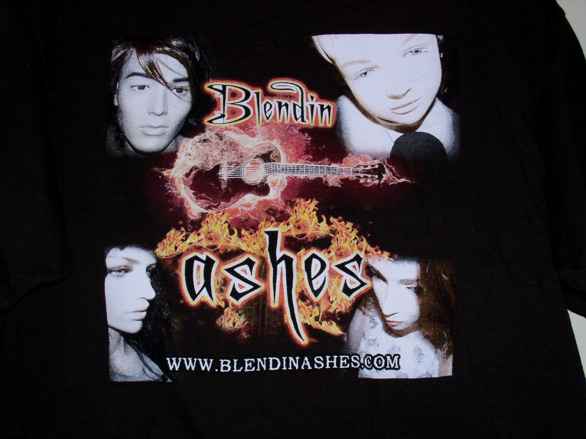 Vintage Blendin Ashes Concert Tour Promo T Shirt Vintage Size US XL / EU 56 / 4 - 2 Thumbnail