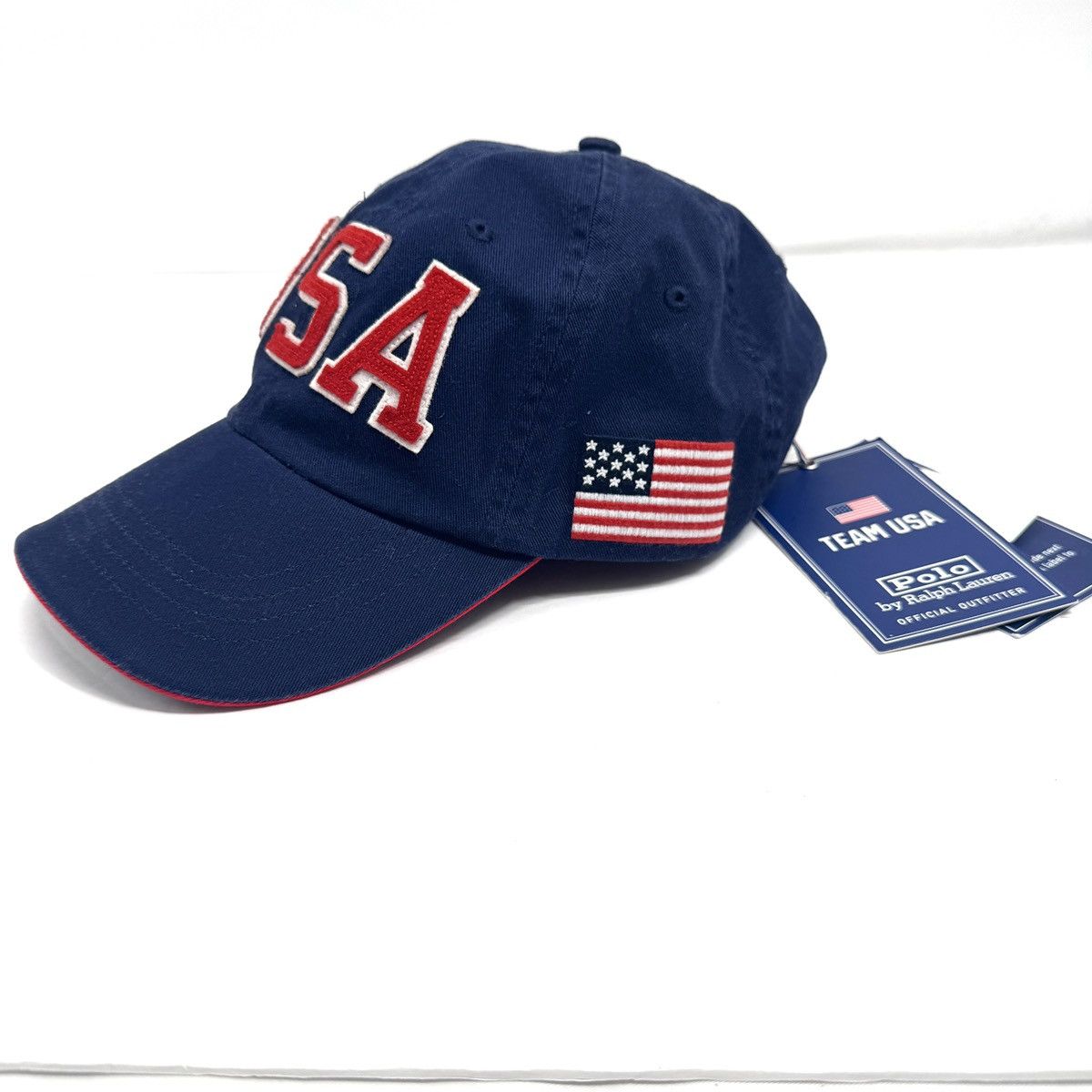 Polo Ralph Lauren Polo Ralph Lauren Team USA Twill Cap - Navy Blue Size ONE SIZE - 6 Thumbnail