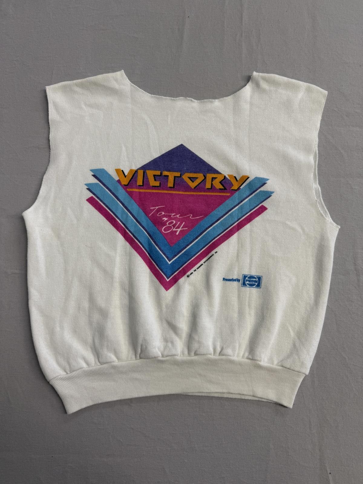 Designer Vintage Michael Jackson 1984 Victory Tour 84 Sleeveless Size S / US 4 / IT 40 - 2 Thumbnail