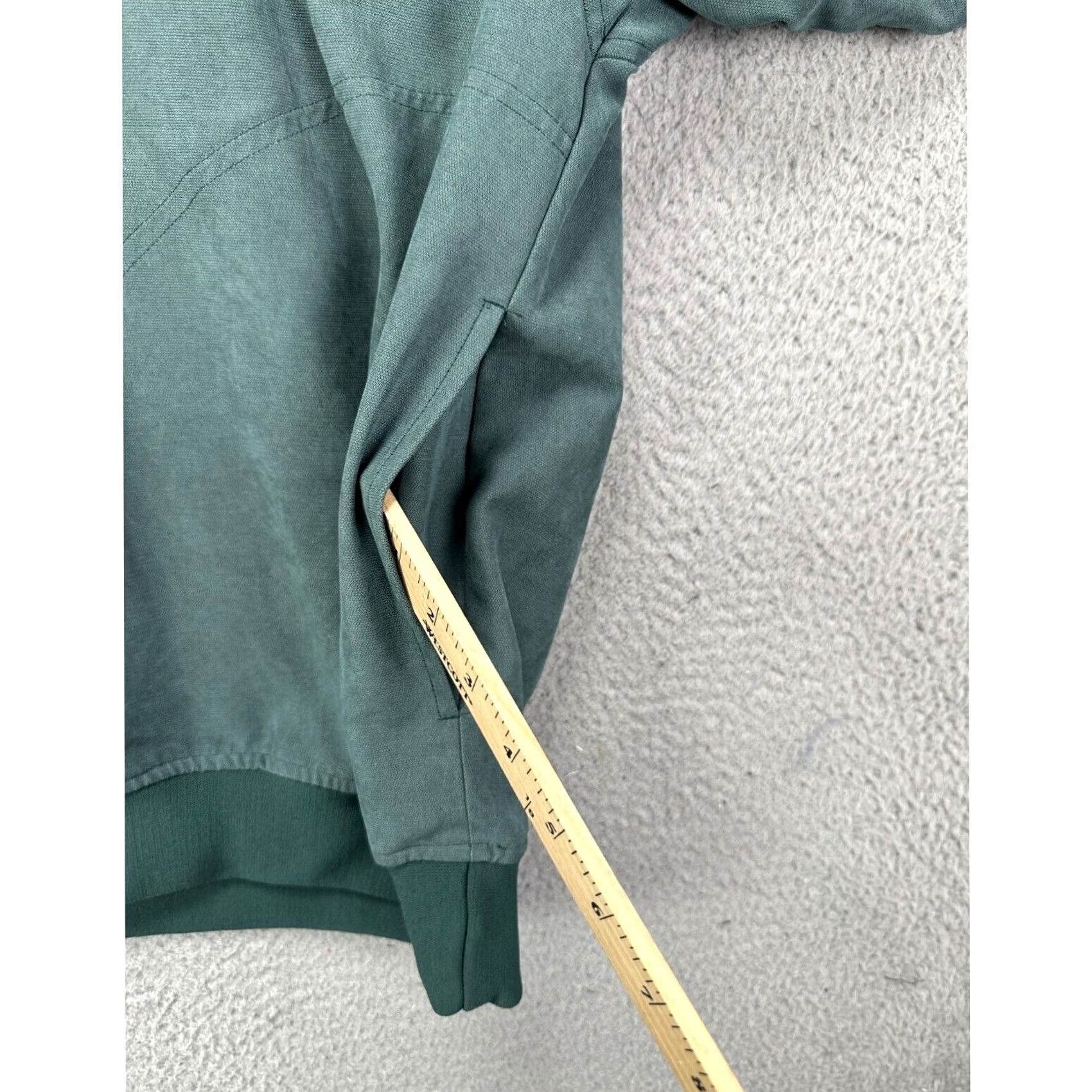 Vintage Zero Restriction Golf Pullover Jacket Mens XL Green Nylon Blend Quarter Snap Logo Jacket Size US XL / EU 56 / 4 - 7 Thumbnail