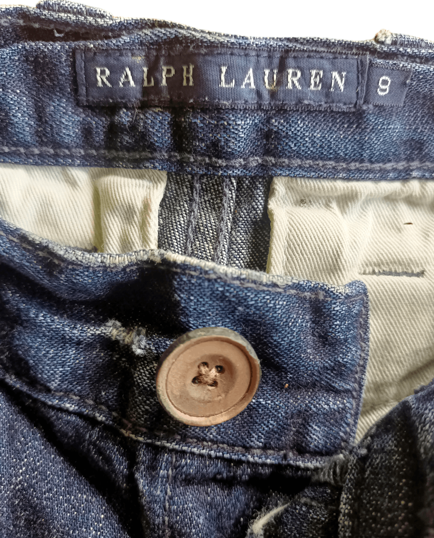 Ralph Lauren RALPH LAUREN x BAGGY JEANS x DISTRESS STYLE x VINTAGE Size 30" / US 8 / IT 44 - 4 Thumbnail