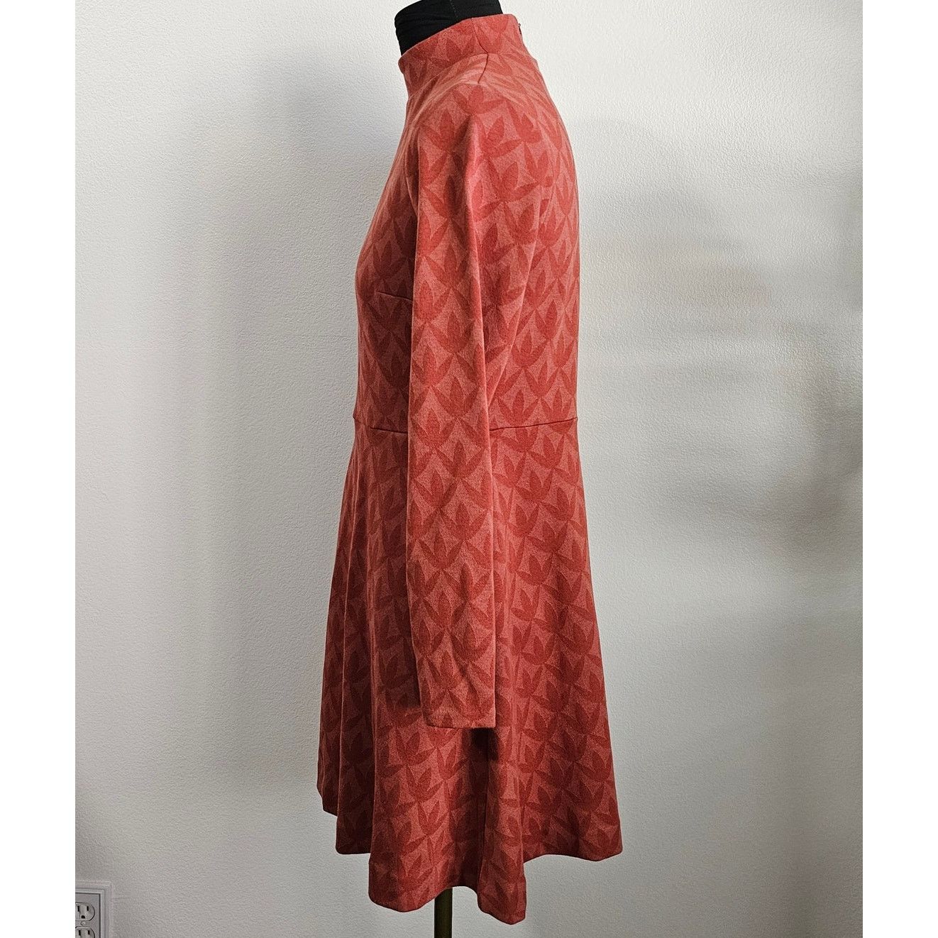 Boden NWT Boden High Neck Jacquard Knit Mini Dress Uk 10 US 6 P Size M / US 6-8 / IT 42-44 - 3 Thumbnail