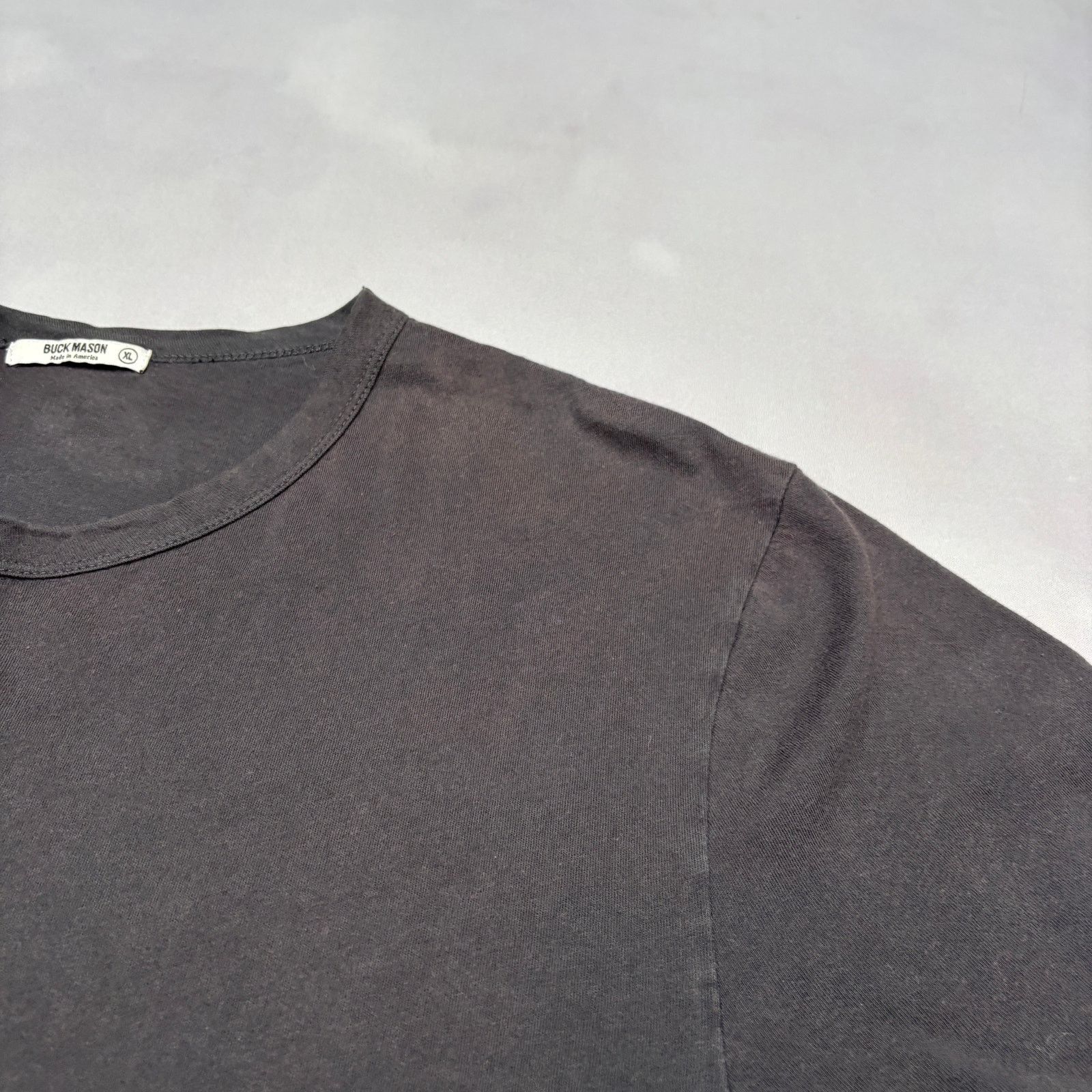 Buck Mason Buck Mason Slub Curved Hem T Shirt Men's XL Quiet Luxury Size US XL / EU 56 / 4 - 8 Thumbnail