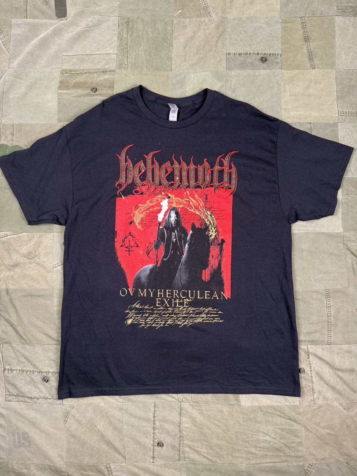 Band Tees Behemoth “Ov My Herculean Exile” Tee Size US XL / EU 56 / 4 - 1 Thumbnail