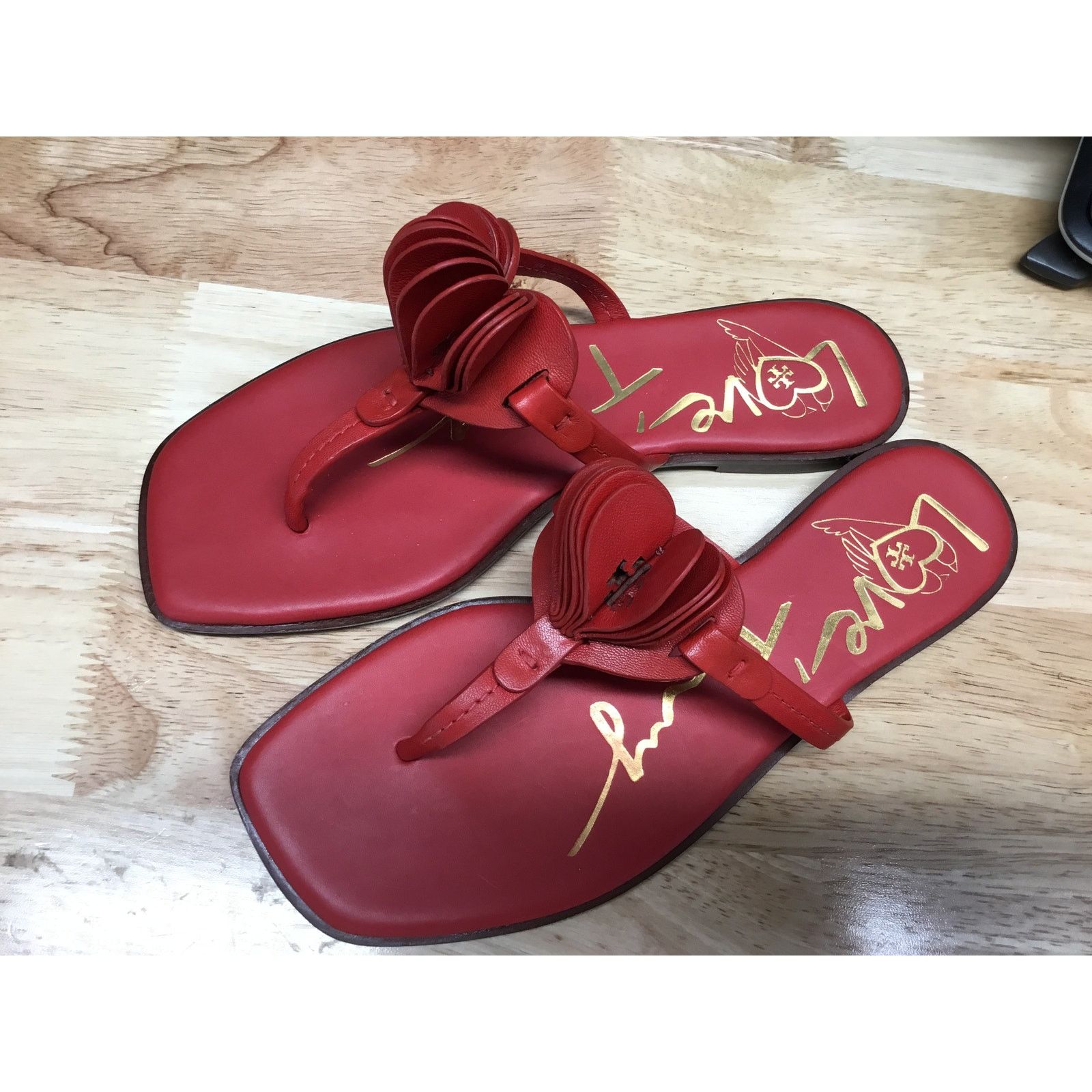 Tory Burch Tory Burch Love Thong Sandals Women's US 6M Red Flip Flops Size US 6 / IT 36 - 4 Thumbnail