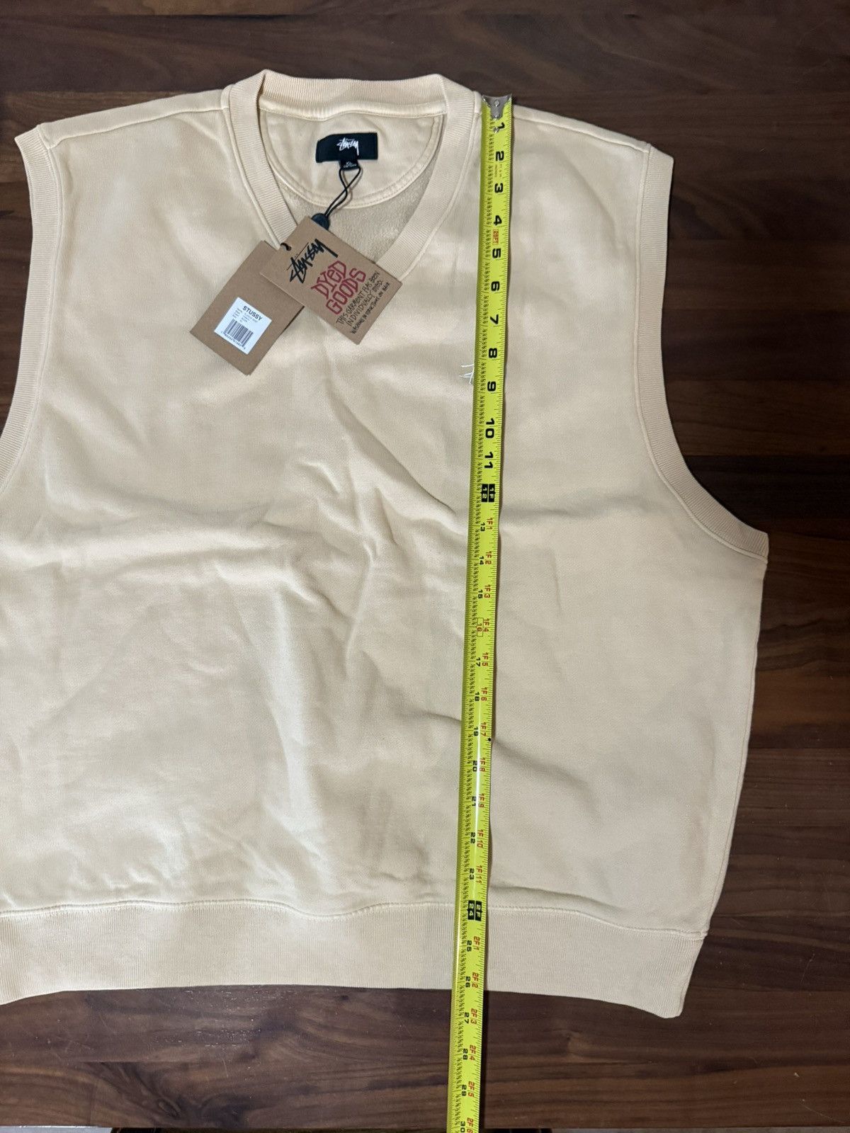 Stussy STÜSSY Stussy Embroidered Script Logo Cotton Vest Size XL Size US XL / EU 56 / 4 - 7 Thumbnail