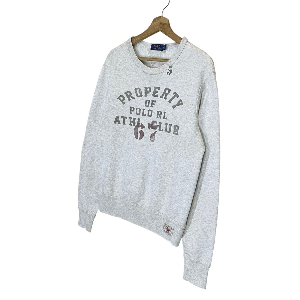 Polo Ralph Lauren × Ralph Lauren Polo Ralph Lauren Property of Polo RL Crewneck Sweatshirt Size US S / EU 44-46 / 1 - 3 Thumbnail