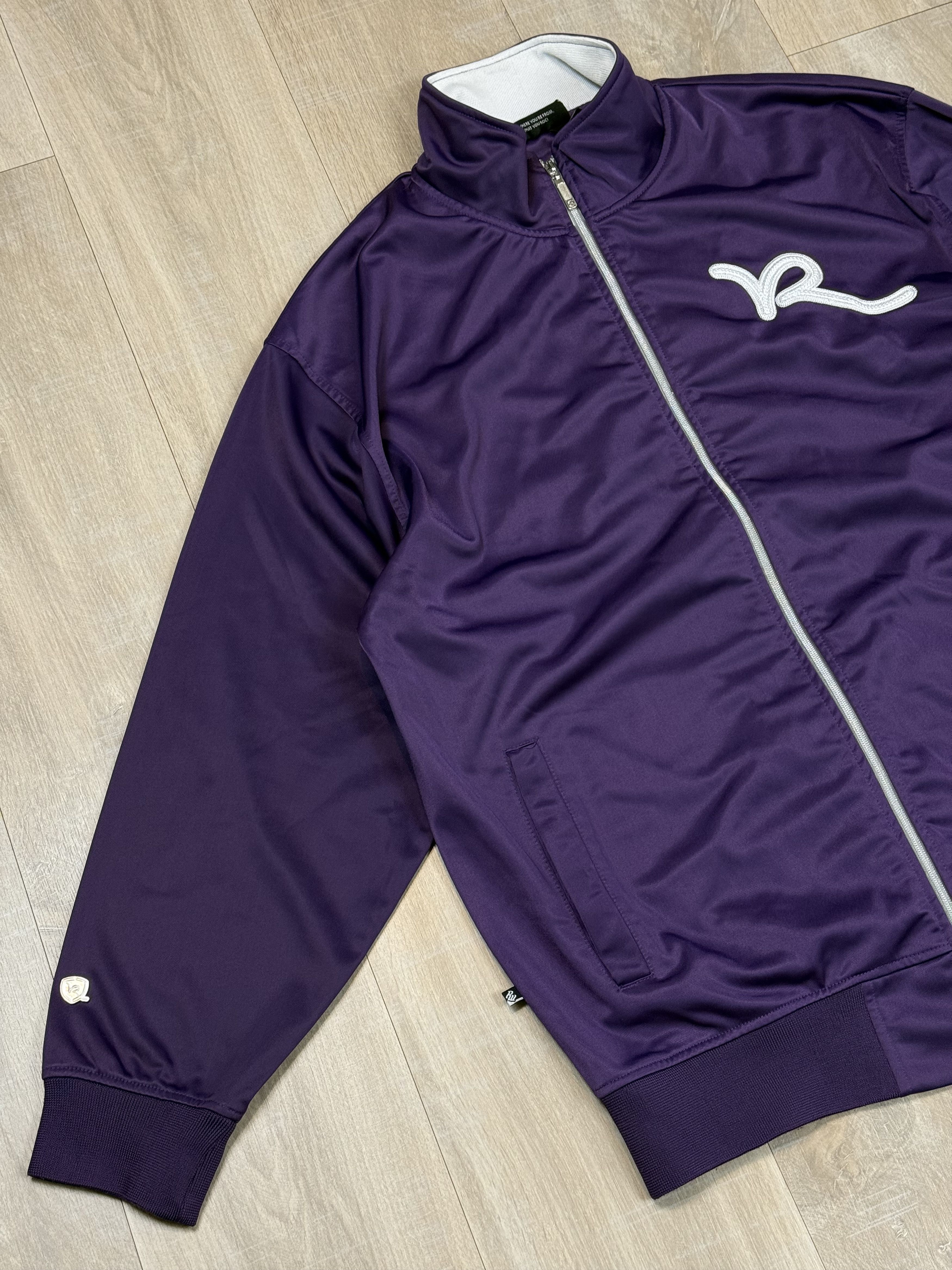 Rocawear Rocawear Big Logo Track Jacket Tracksuit Jacket Violet Rap Size US XXL / EU 58 / 5 - 5 Thumbnail