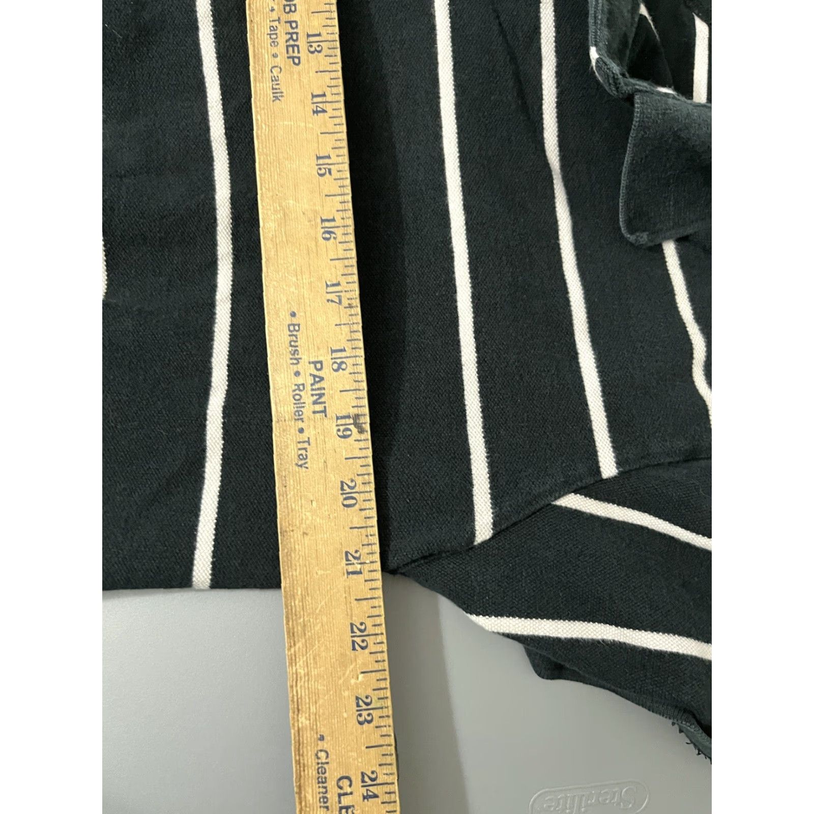 Gap GAP Polo Shirt Men's XL Black White Striped Polo Shirt, 100% Cotton, Classic Logo, Athletic Fit, Short Sleeve, Knit, Button Embroidered Size US XL / EU 56 / 4 - 5 Thumbnail
