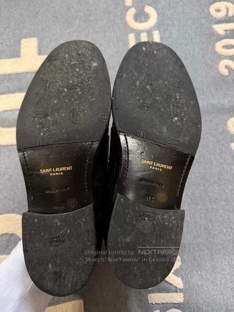 Saint Laurent Paris Saint Laurent Paris Penny Loafers Size US 8.5 / EU 41-42 - 6 Thumbnail