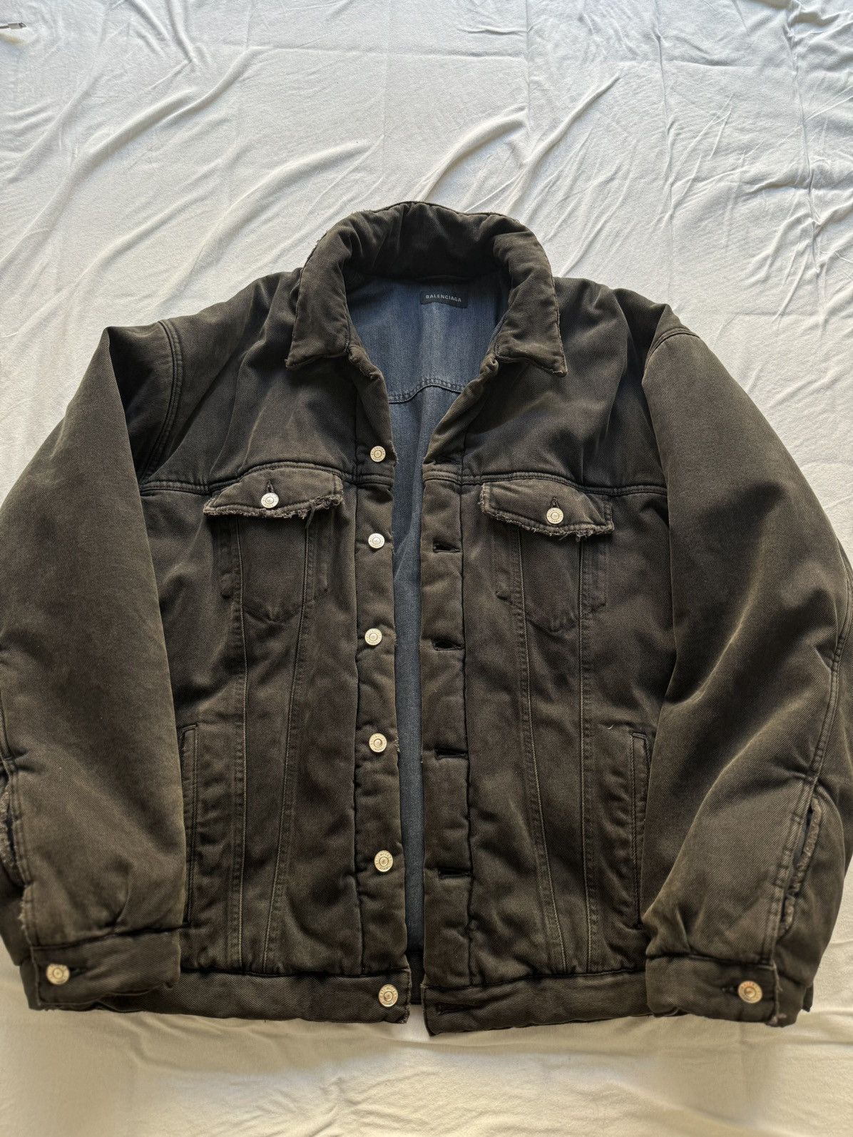 Balenciaga Grail Oversized Denim Puffer Size US S / EU 44-46 / 1 - 3 Thumbnail