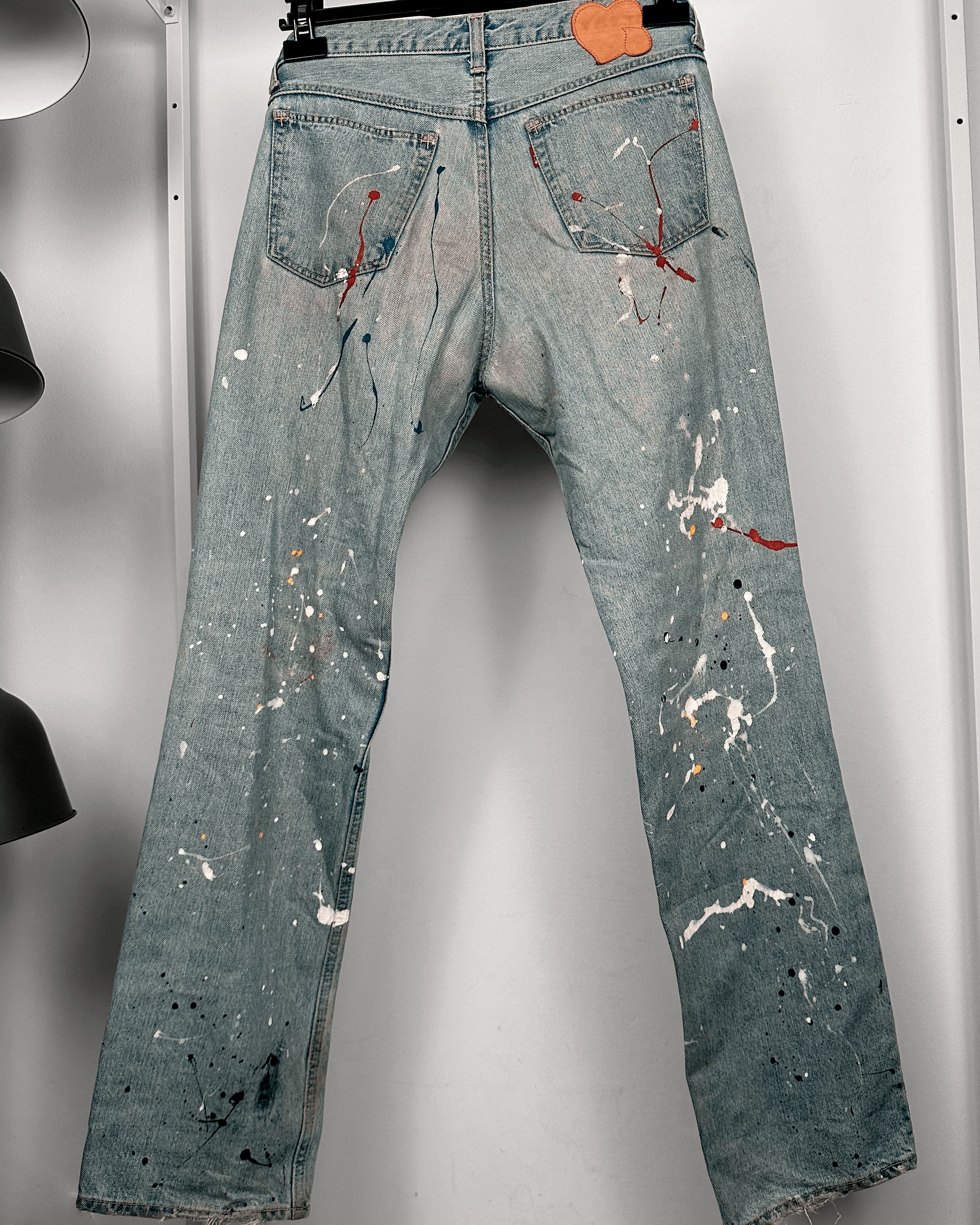 Number (N)ine Number Nine Painter Jeans Size US 29 - 8 Thumbnail