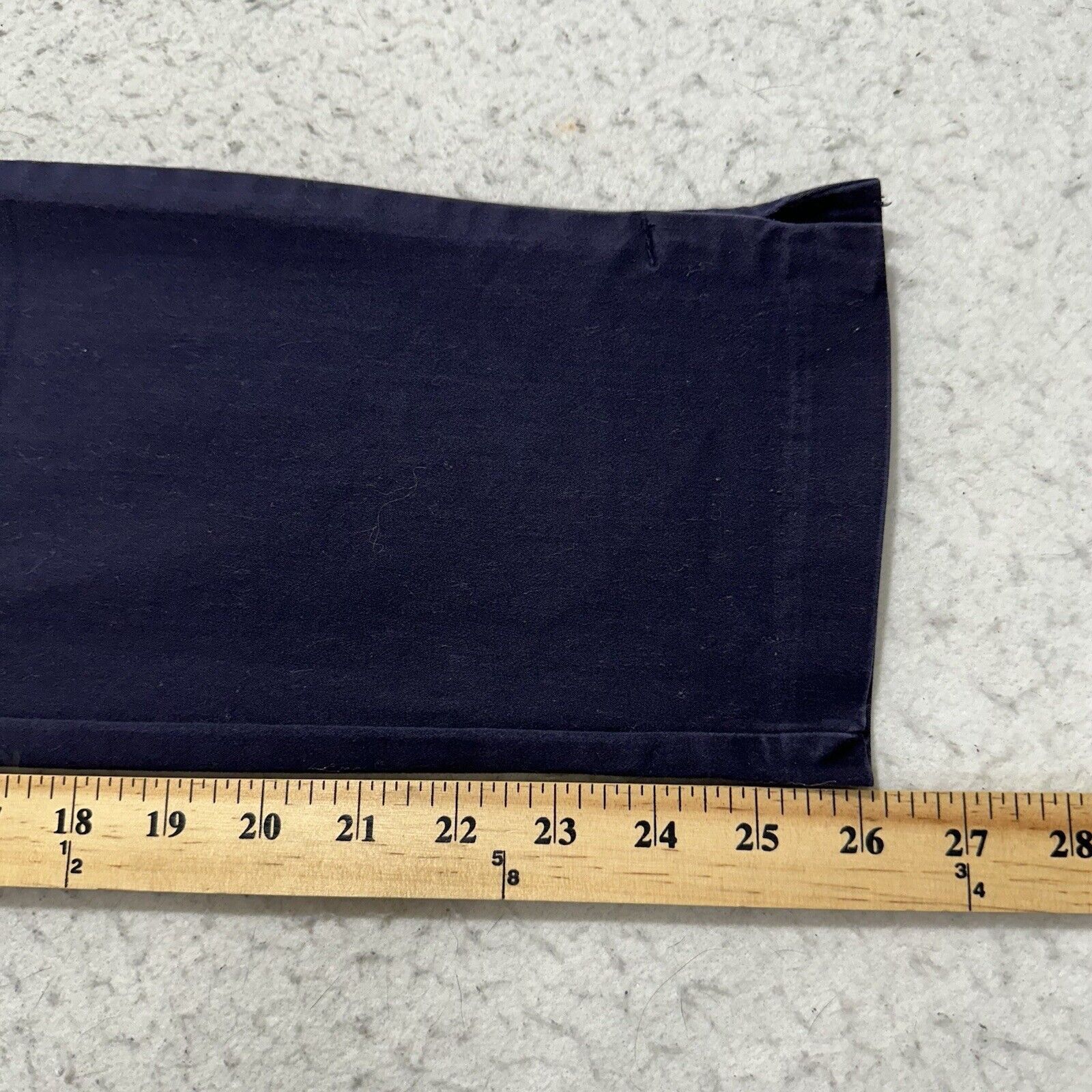 H&M H&M 10 Navy Blue Slim Leg Dress Pants 32x26 Stretch Career Size 32" / US 10 / IT 46 - 13 Thumbnail