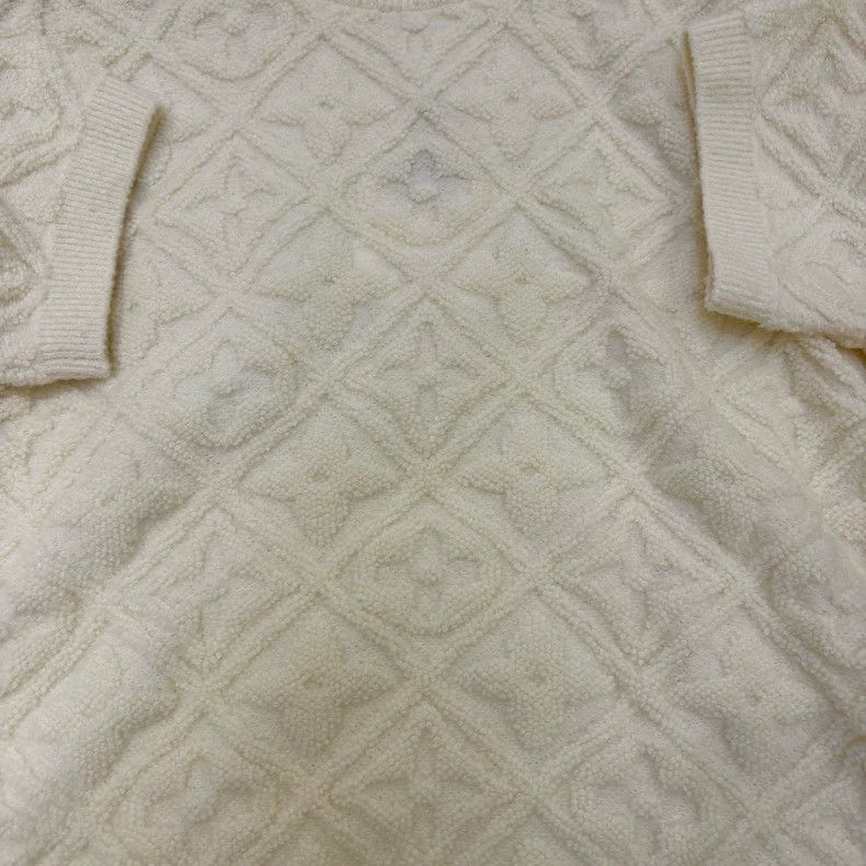 Louis Vuitton Louis Vuitton 24 Beige logo embossed full printed wool rou Size US M / EU 48-50 / 2 - 6 Thumbnail