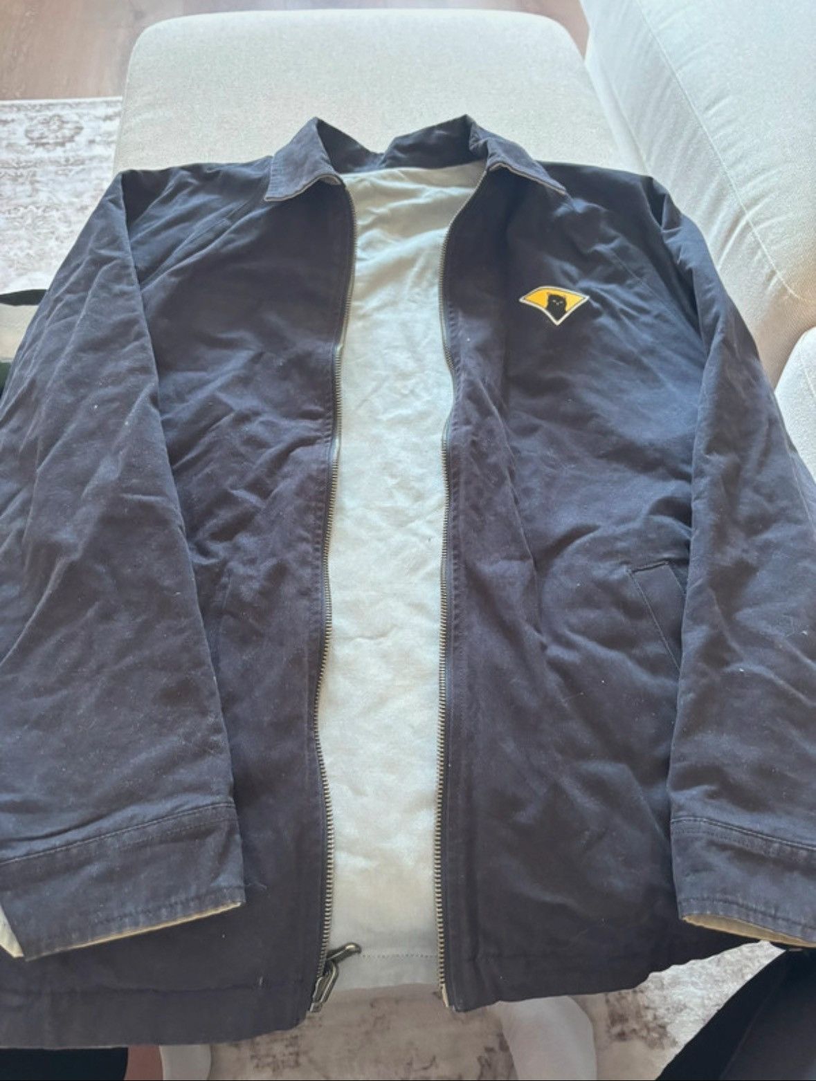 RIPNDIP Ripndip Reversible Suede Jacket Navy/Grey-Neighborhood Watch Size US M / EU 48-50 / 2 - 1 Thumbnail