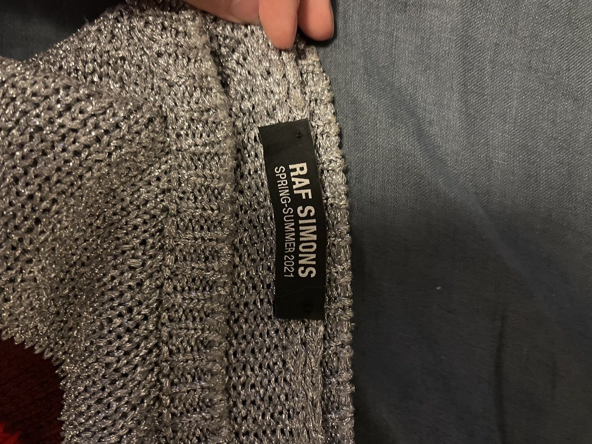 Raf Simons RAF Simons silver knit wear 21ss size m Size US M / EU 48-50 / 2 - 3 Thumbnail