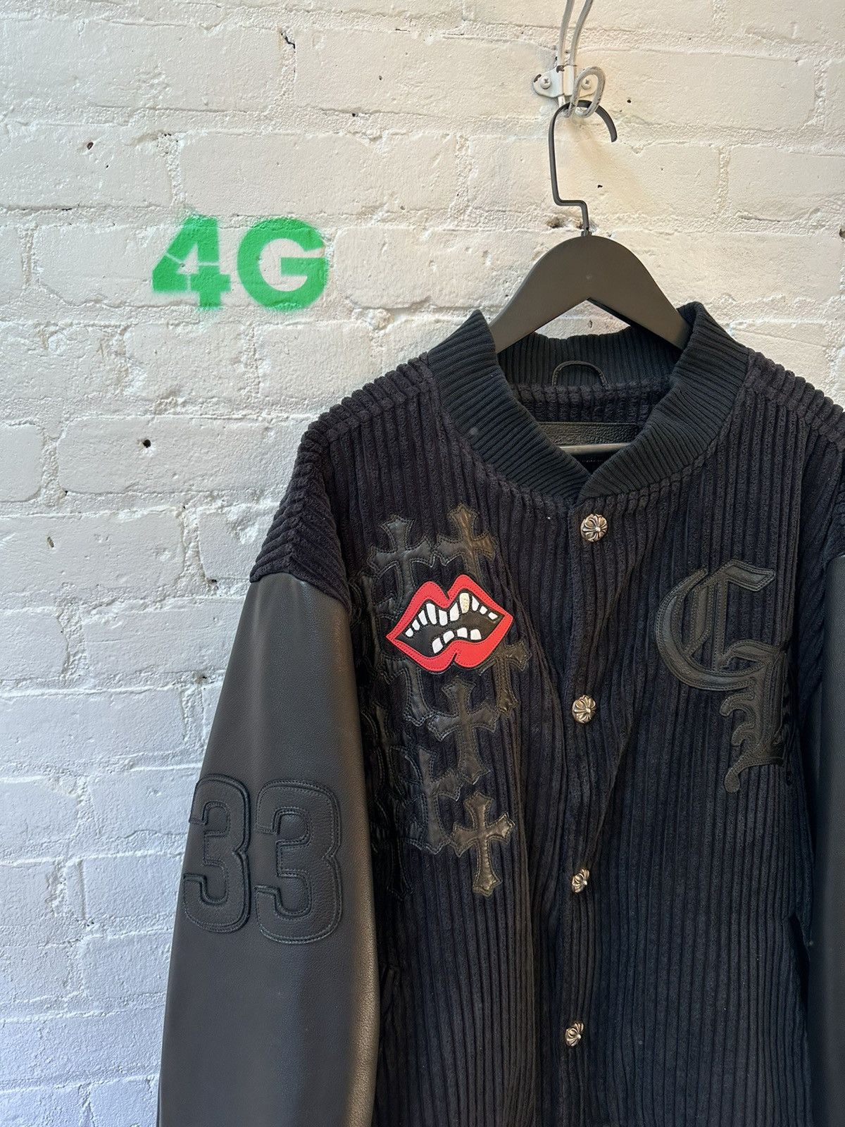 Chrome Hearts CHROME HEARTS MATTY BOY FLOODED 1-1 JACKET XXL Size US XXL / EU 58 / 5 - 2 Thumbnail