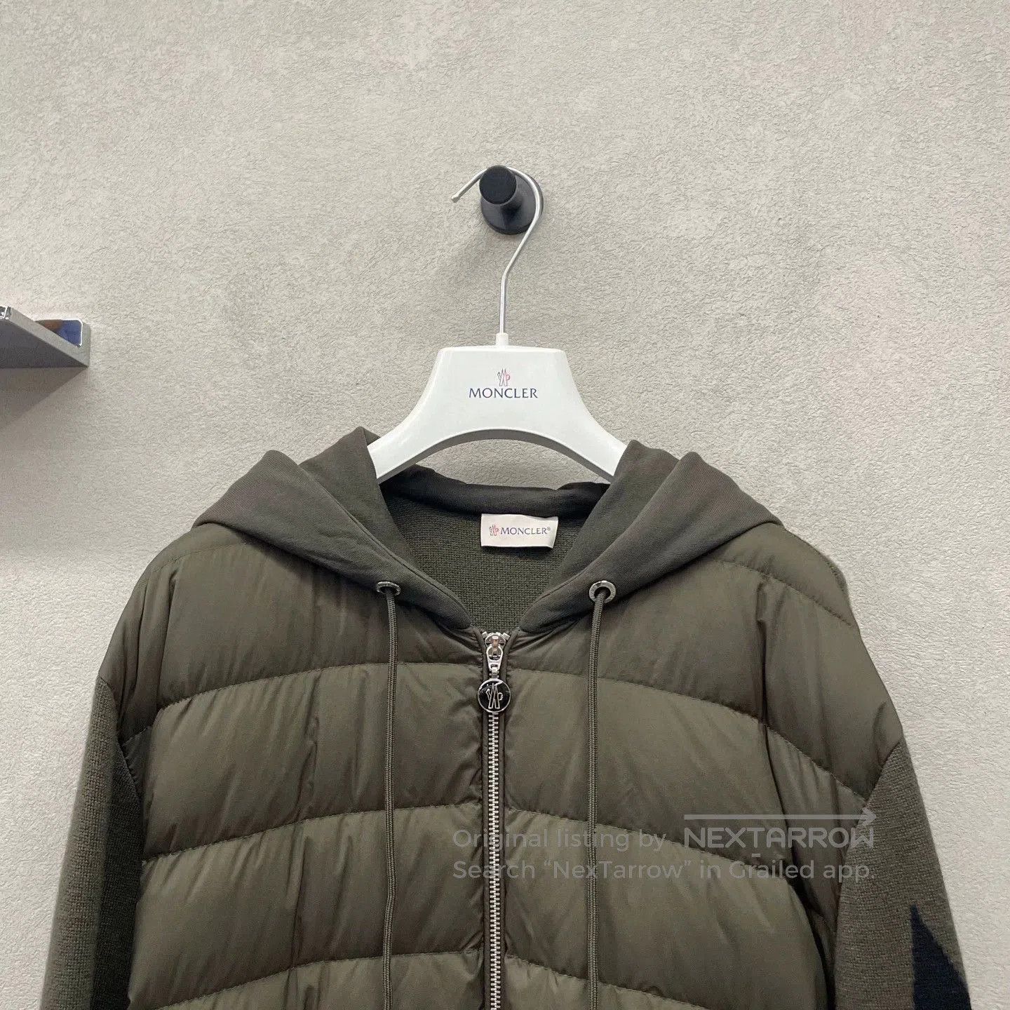 Moncler Genius moncler x beams army green down jacket. Size US XL / EU 56 / 4 - 4 Thumbnail