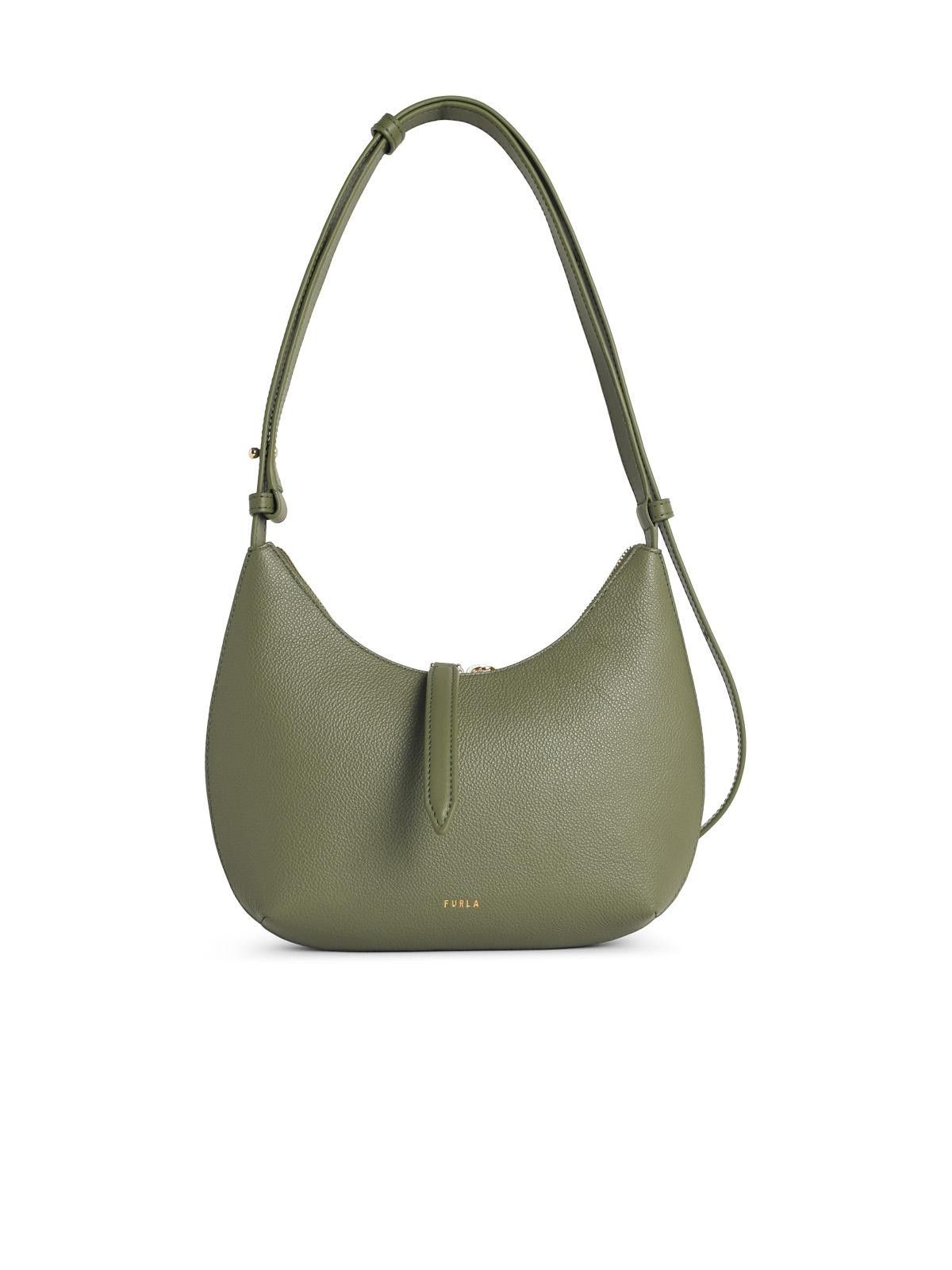 Furla FURLA 'S Furla Goccia' Avocado Leather Shoulder Bag Size ONE SIZE - 1 Thumbnail