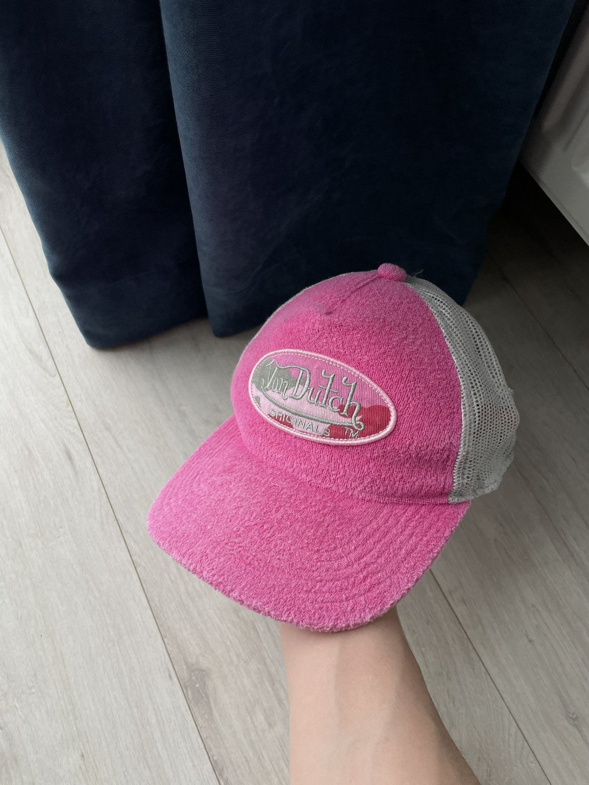 Von Dutch Vintage Y2K Von Dutch Pink 00’s Hat Cap Japanese RARE Size ONE SIZE - 1 Thumbnail