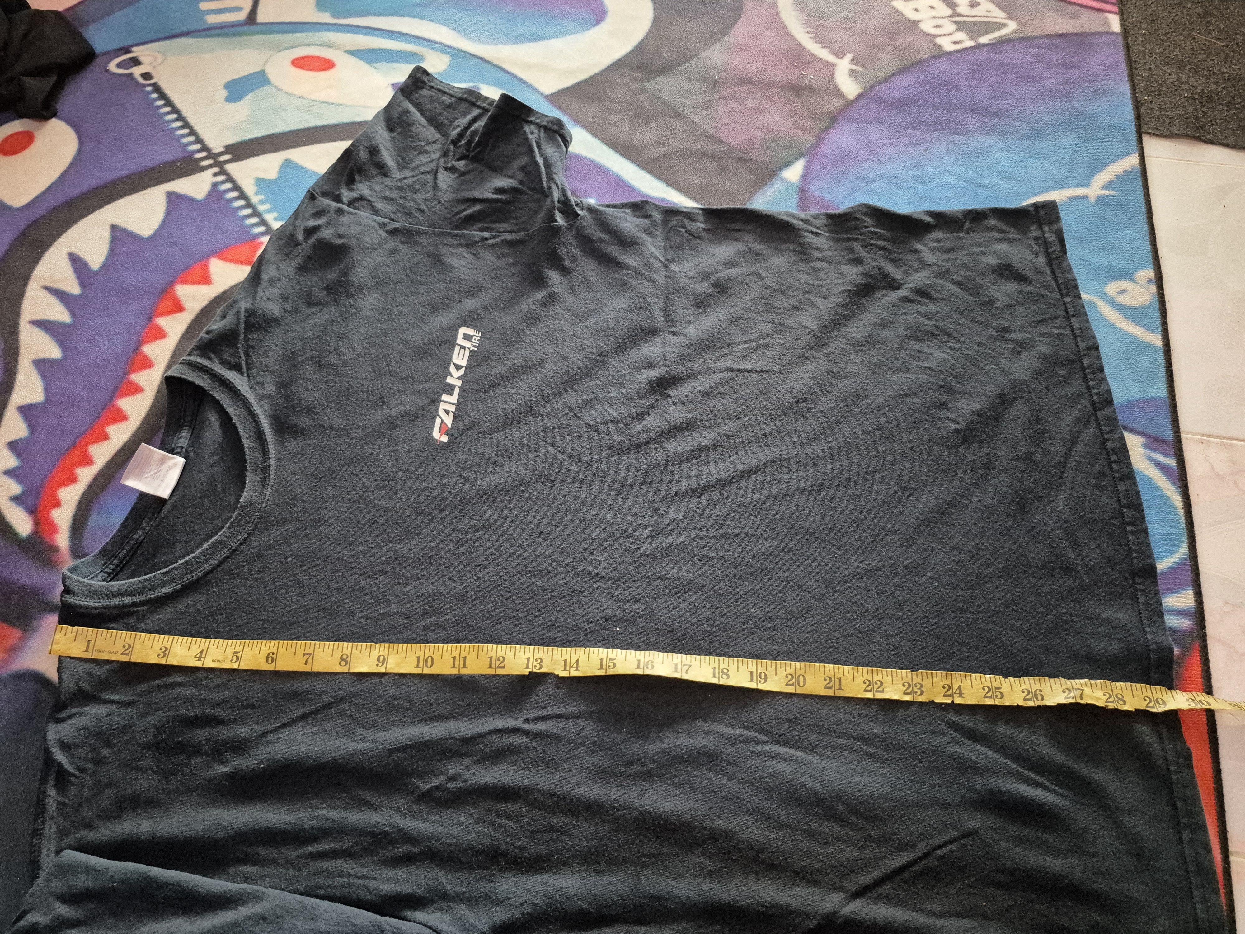 Vintage 🔥 Vintage Falken Tire Big Logo Backhit Tee Size US XL / EU 56 / 4 - 8 Thumbnail
