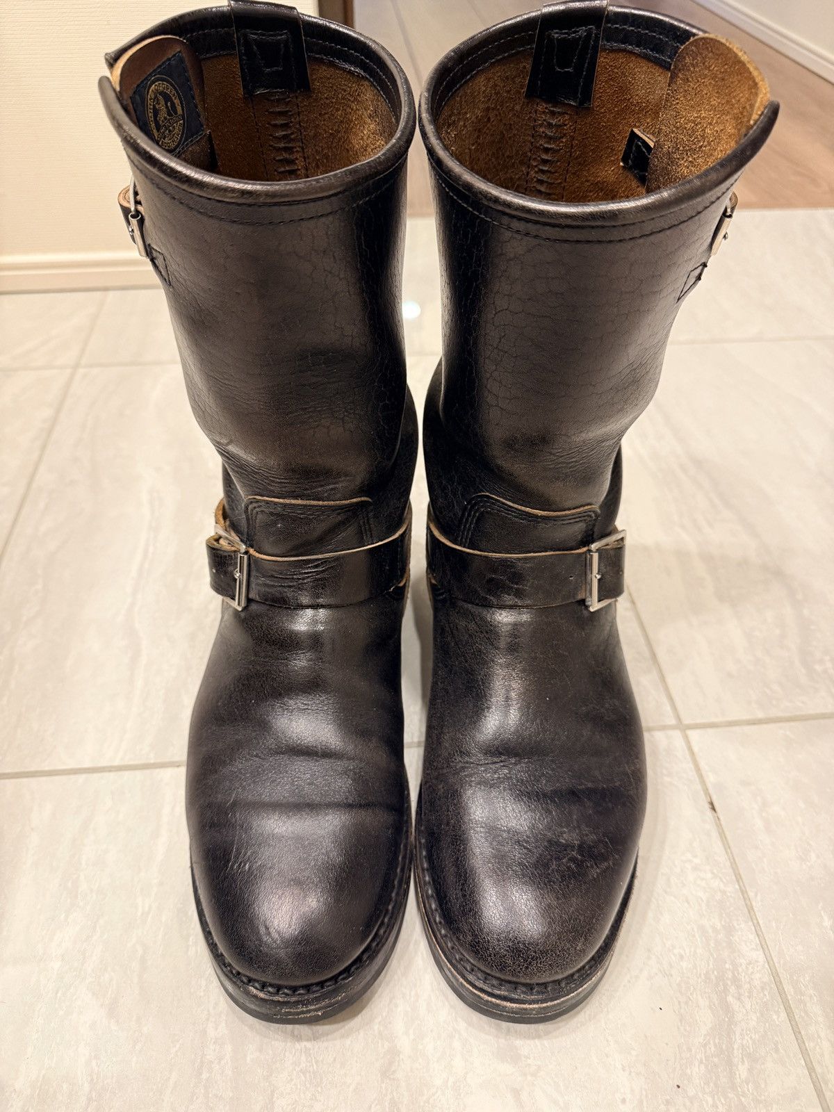 John Lofgren John Lofgren Wabash Engineer Boots – Shinki Hikaku Horsebutt Size US 8.5 / EU 41-42 - 1 Thumbnail