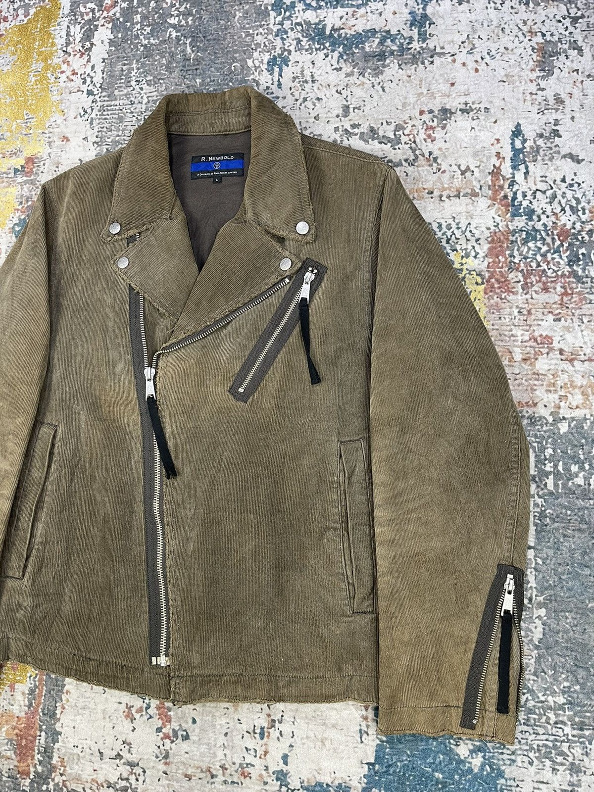 Paul Smith Seditioneries Punk Style R.Newbold Double Collar Corduroy Size US M / EU 48-50 / 2 - 3 Thumbnail