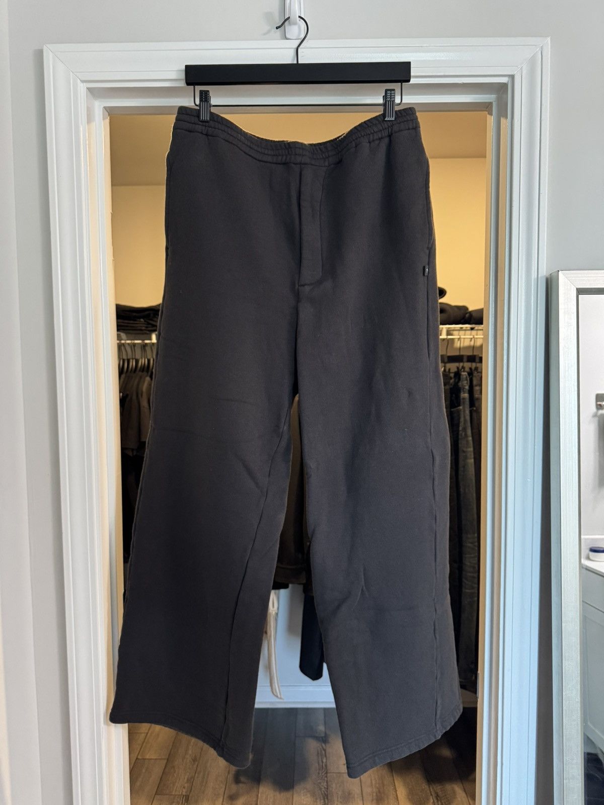 Vuja De VUJA DE X WAYH RAZ BAGGY SWEATPANTS IN COTTON/YAK Size US 33 - 1 Thumbnail